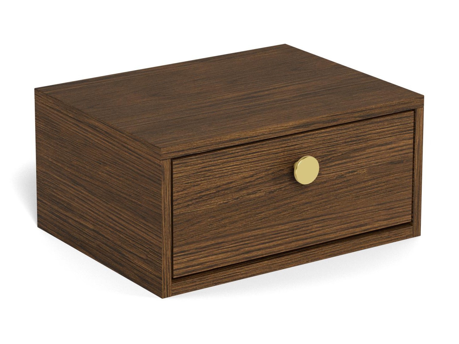 Table de chevet Norsica 984 (Chêne foncé)