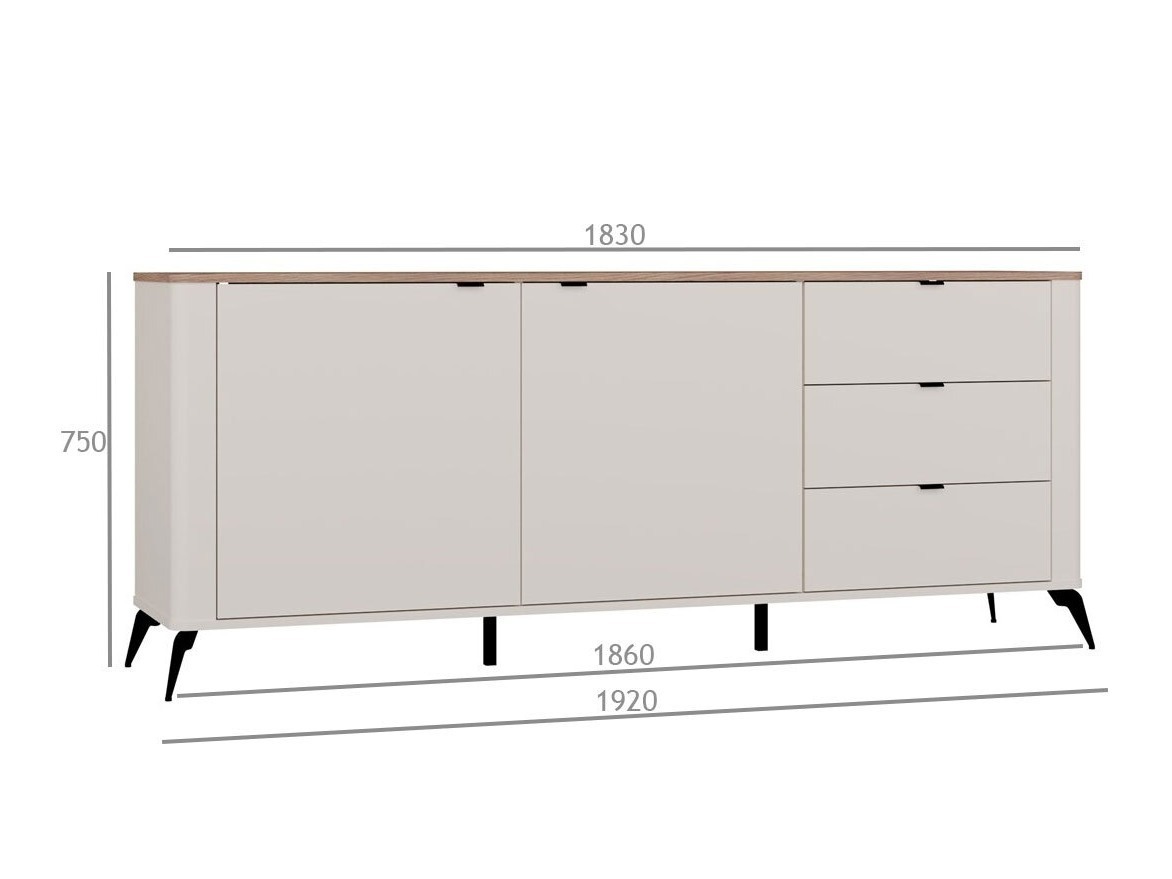 Commode Soavie 106 (Cachemire)