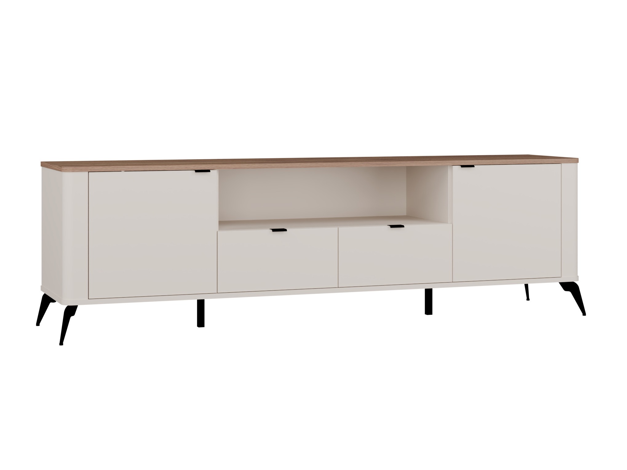 Meuble TV Soavie 108 (Cachemire + Chêne)