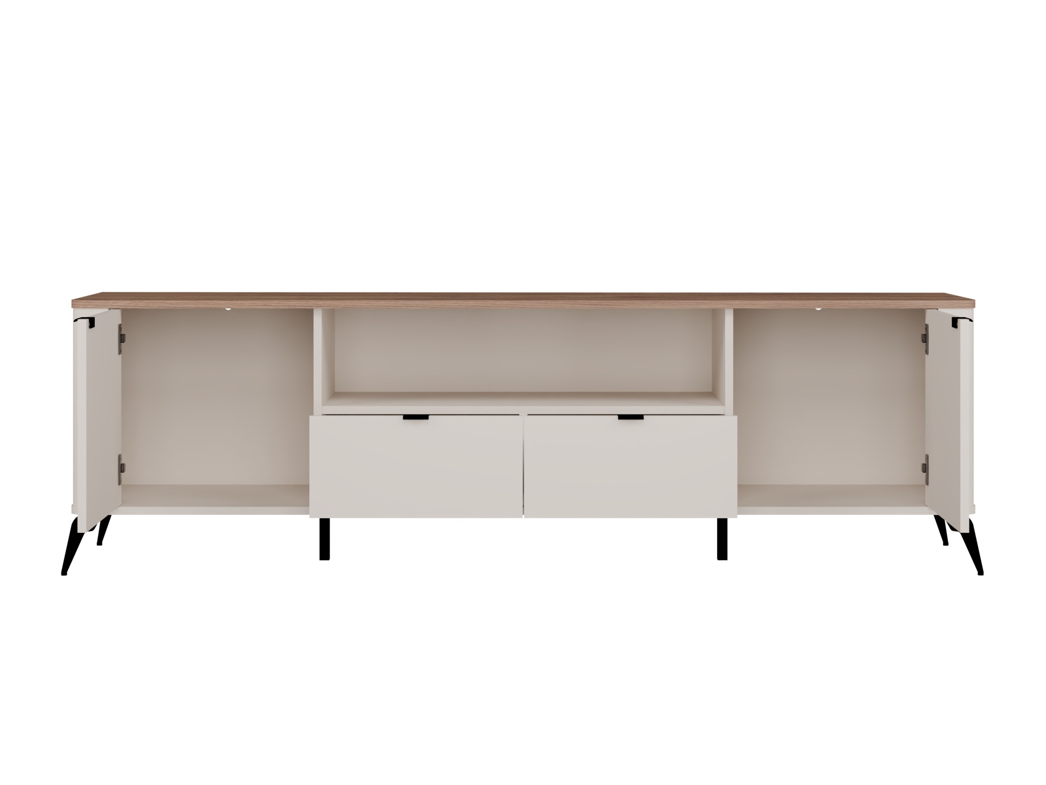 Meuble TV Soavie 108 (Cachemire + Chêne)