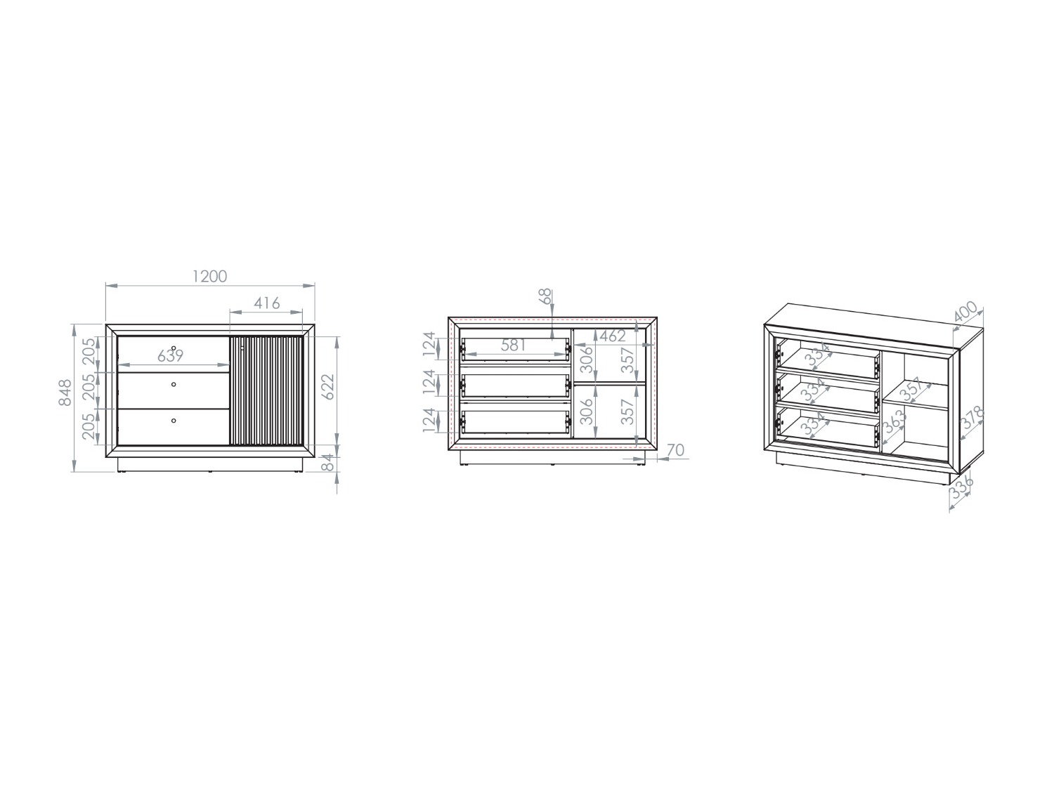 Commode Cavmava 105