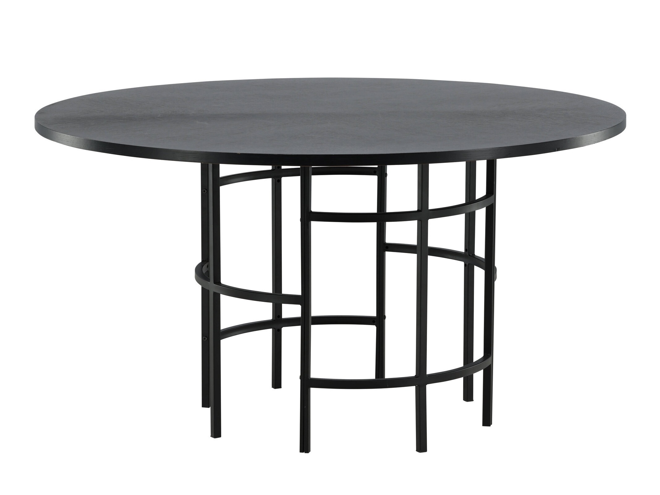Salle à manger complète Dallas 2386 (Noir + Beige)