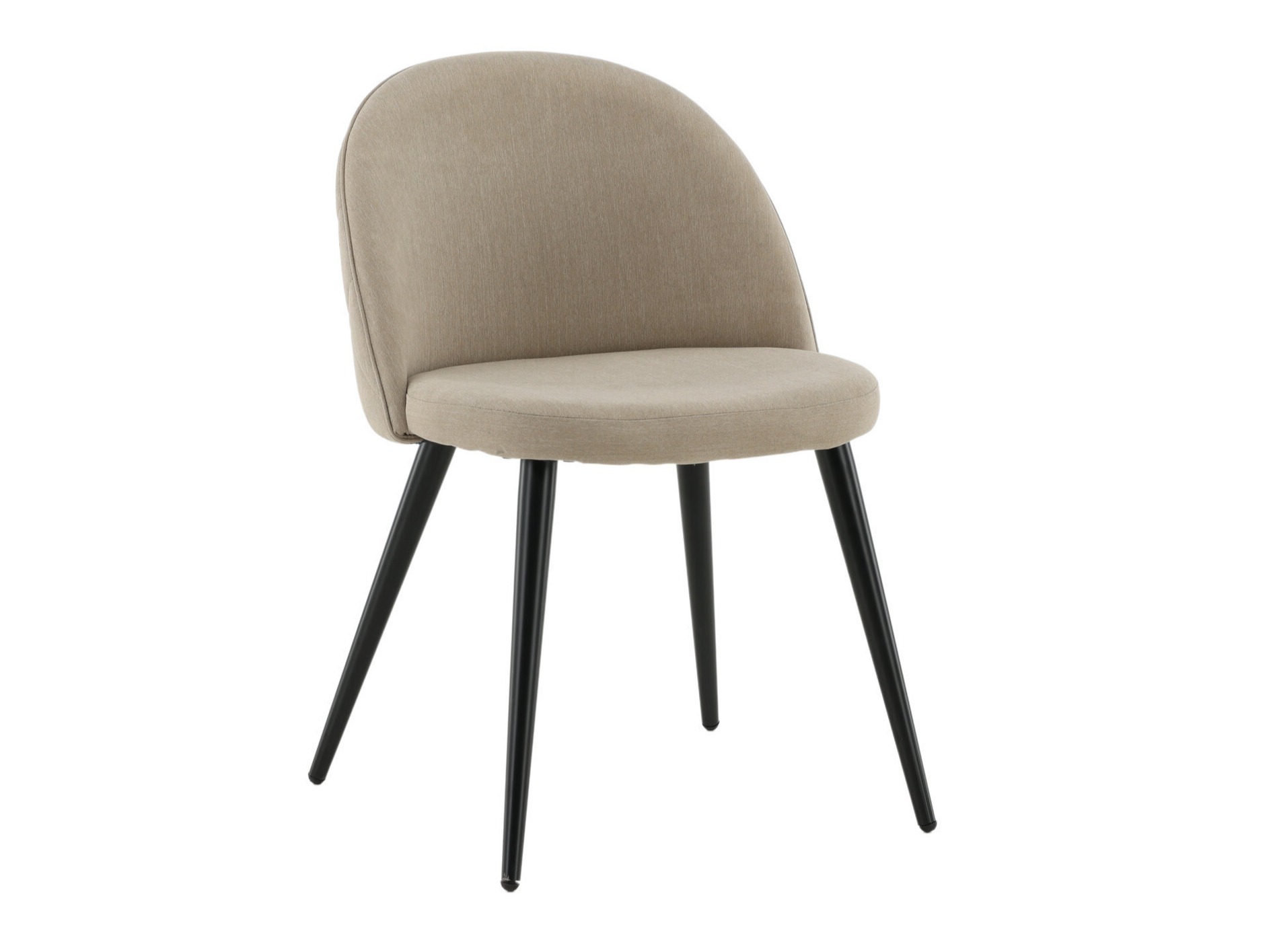 Salle à manger complète Dallas 2386 (Noir + Beige)