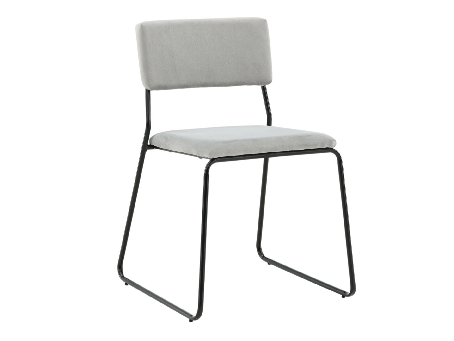 Salle à manger complète Dallas 2399 (Noir + Gris)