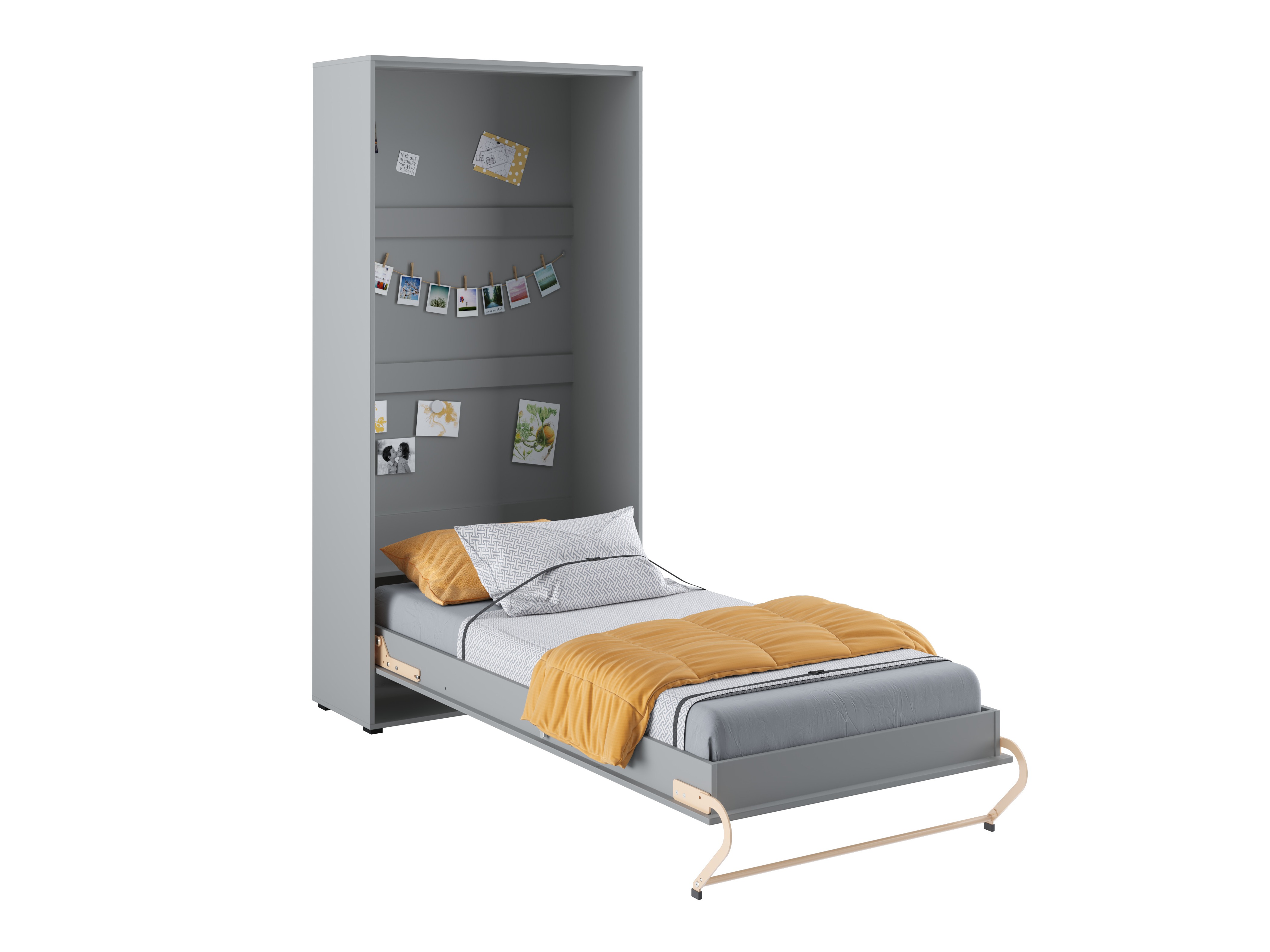 Lit escamotable Concept Pro Lenart III (Gris)