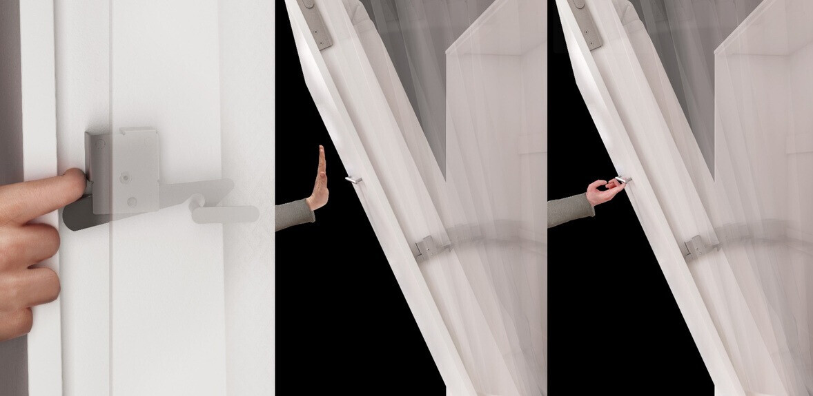 Lit escamotable Concept Pro Lenart III (Blanc + Blanc brillant)