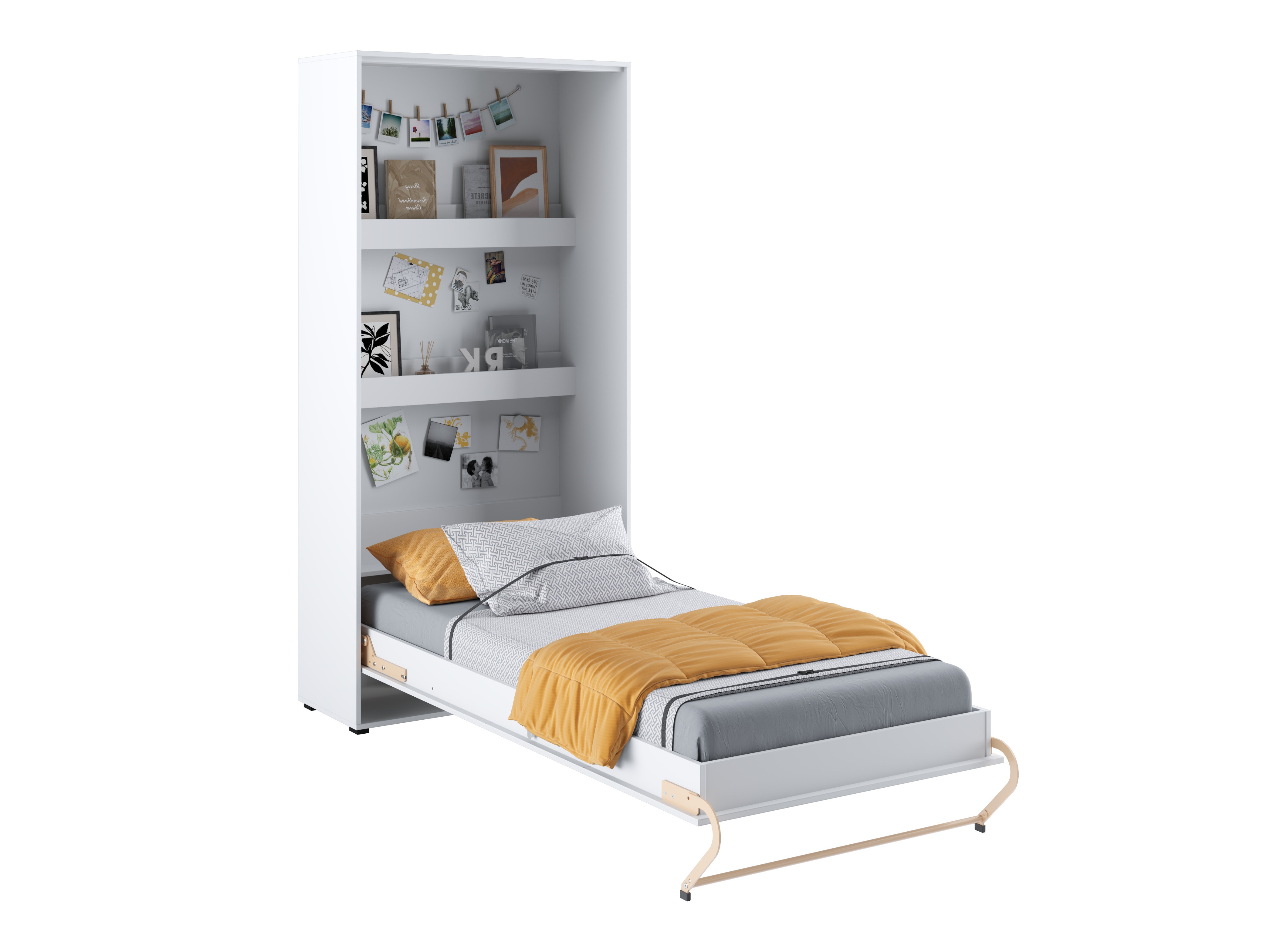 Lit escamotable Concept Pro Lenart III (Blanc)