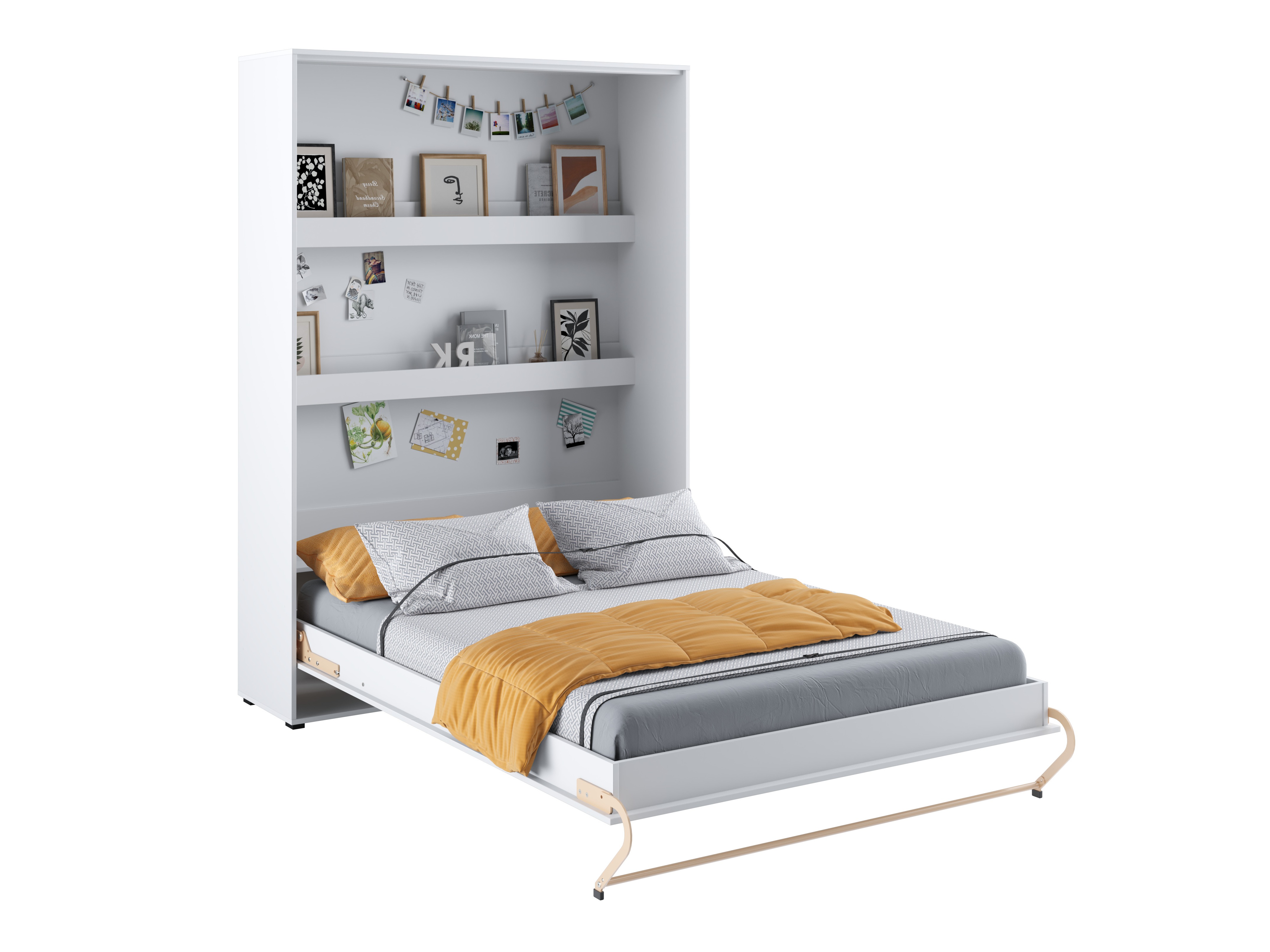 Lit escamotable Concept Pro Lenart III (Blanc)