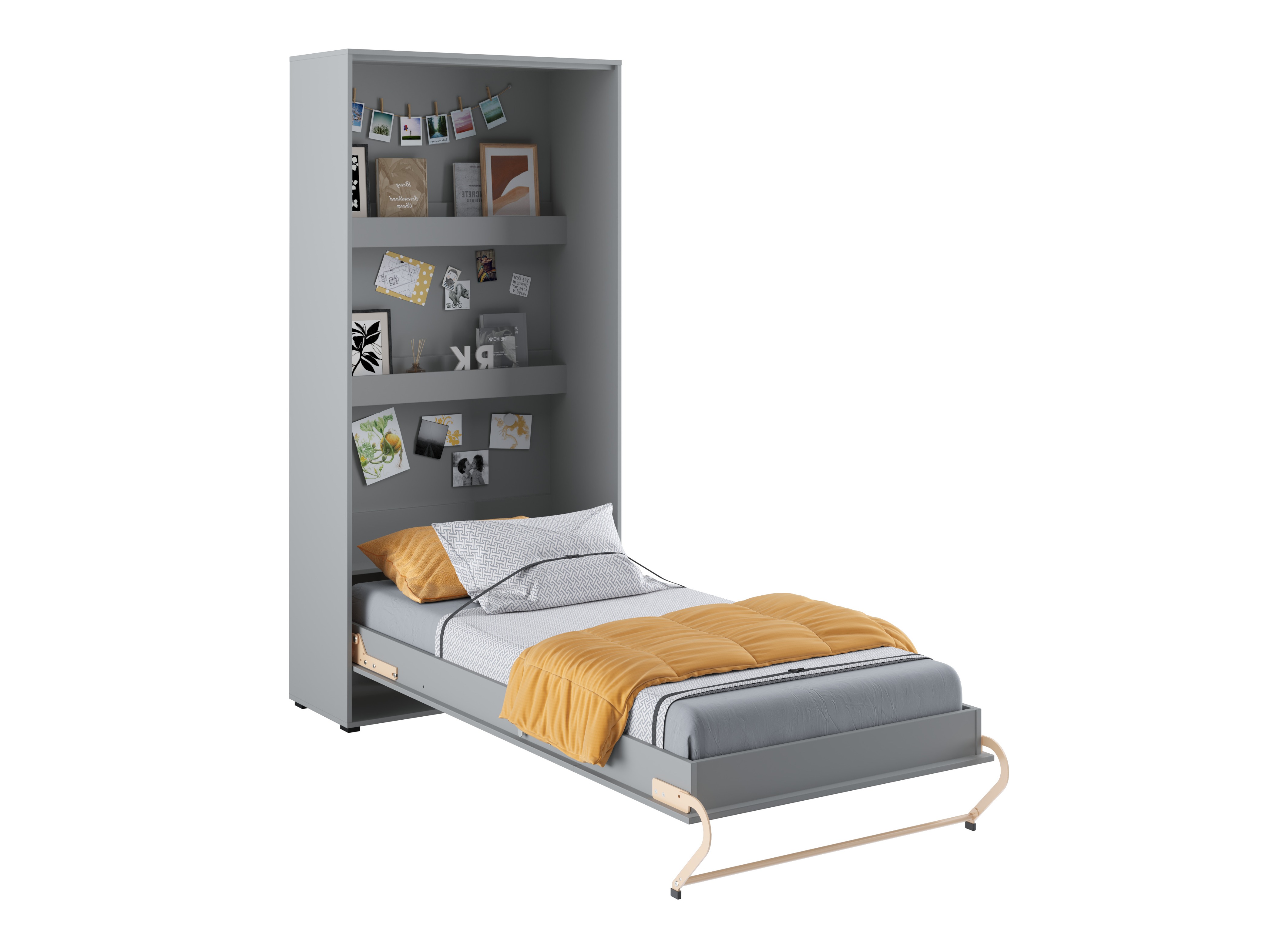 Lit escamotable Concept Pro Lenart III (Gris)