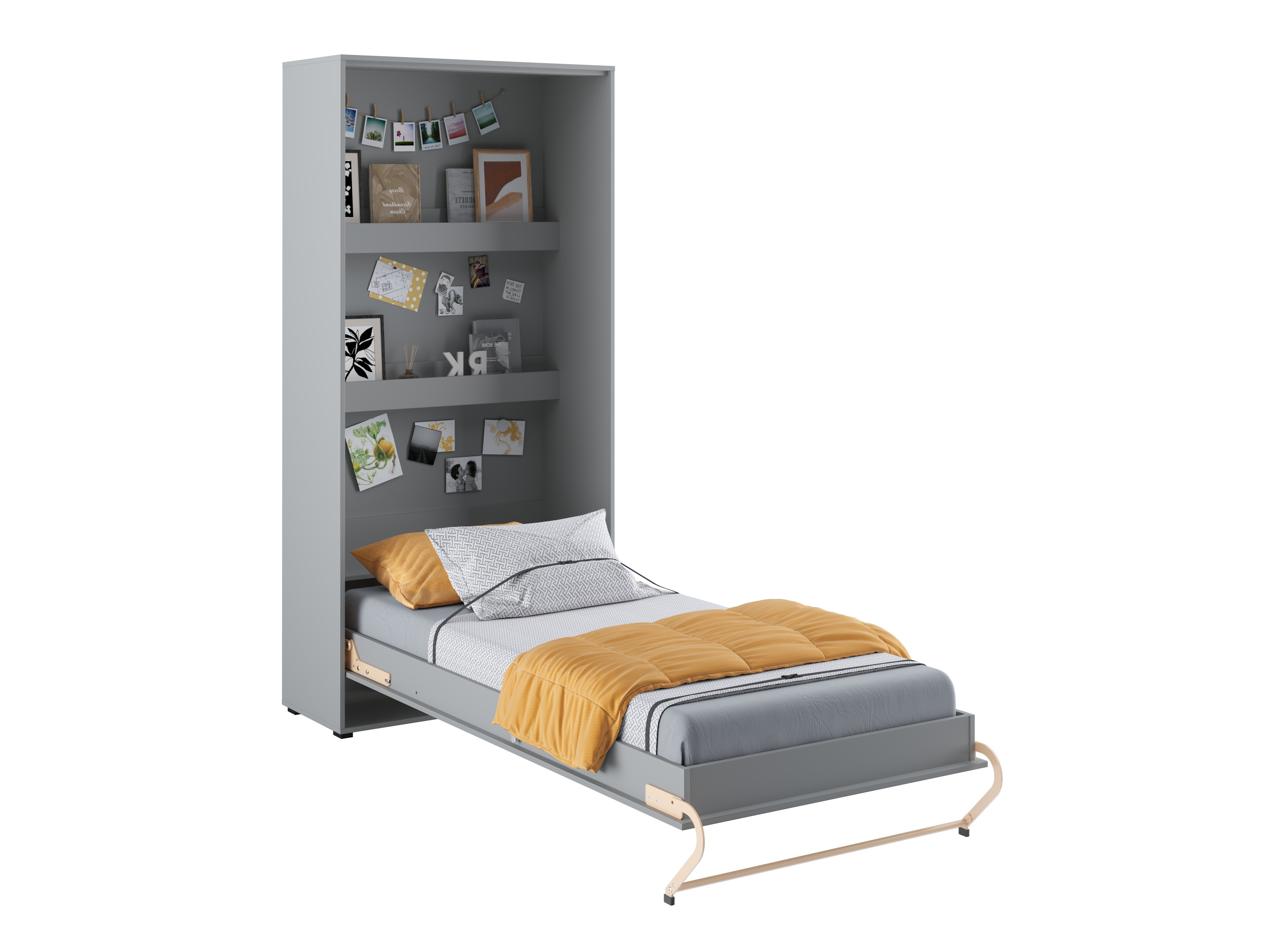 Lit escamotable Concept Pro Lenart III (Gris)