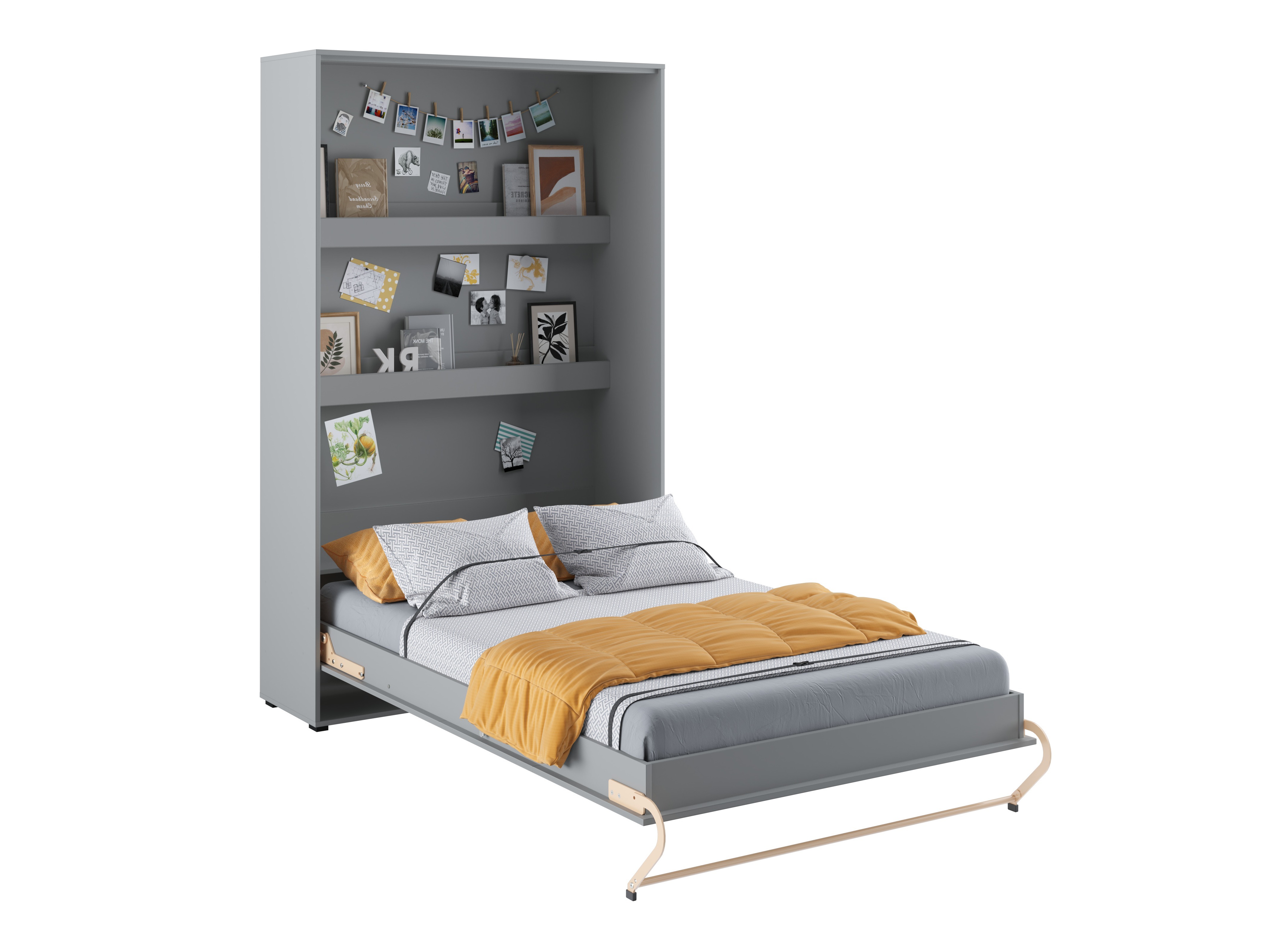 Lit escamotable Concept Pro Lenart III (Gris)