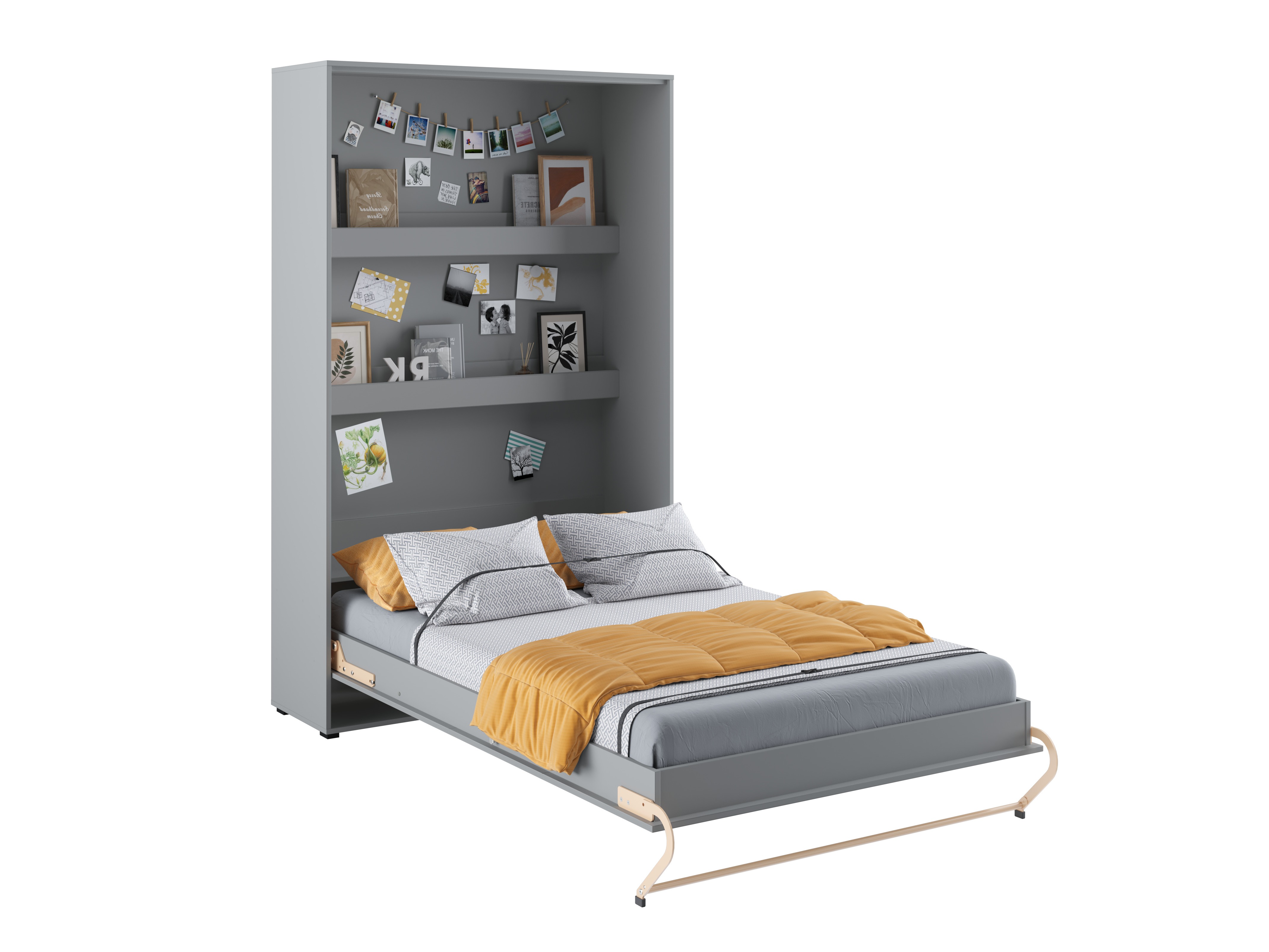 Lit escamotable Concept Pro Lenart III (Gris)