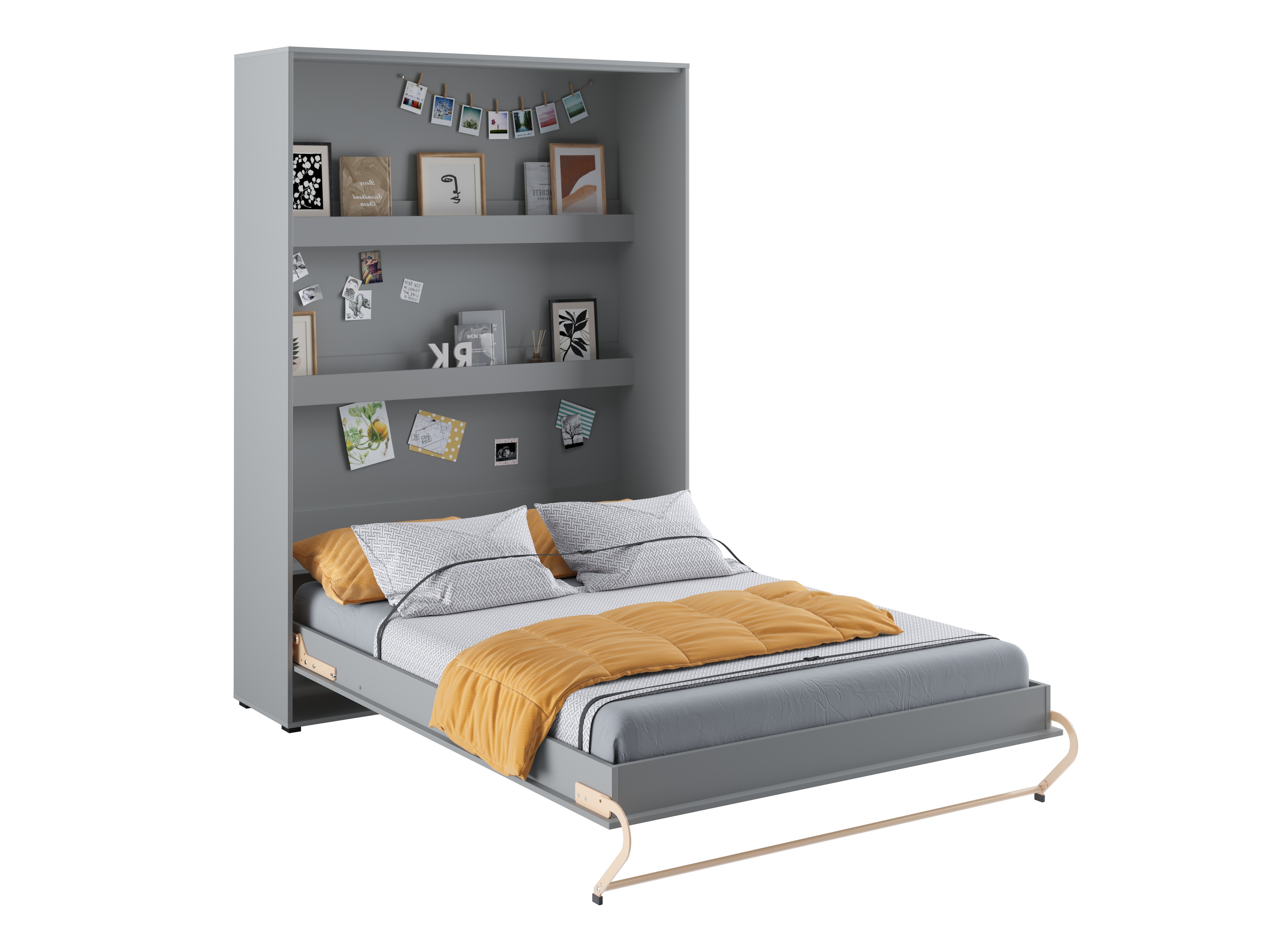 Lit escamotable Concept Pro Lenart III (Gris)
