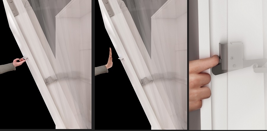 Lit escamotable Concept Pro Lenart III (Gris)