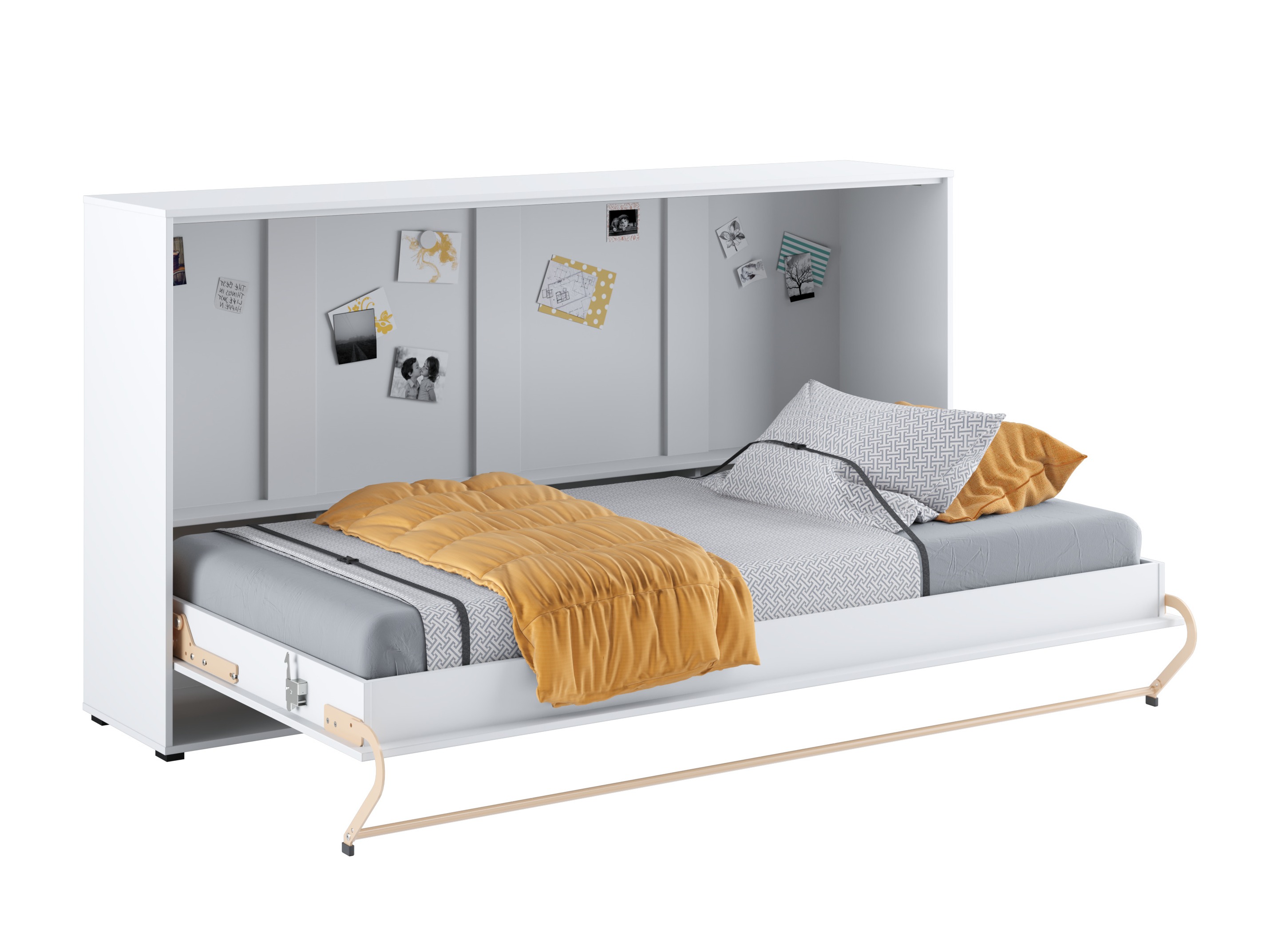 Lit escamotable Concept Pro Lenart IV (Blanc)