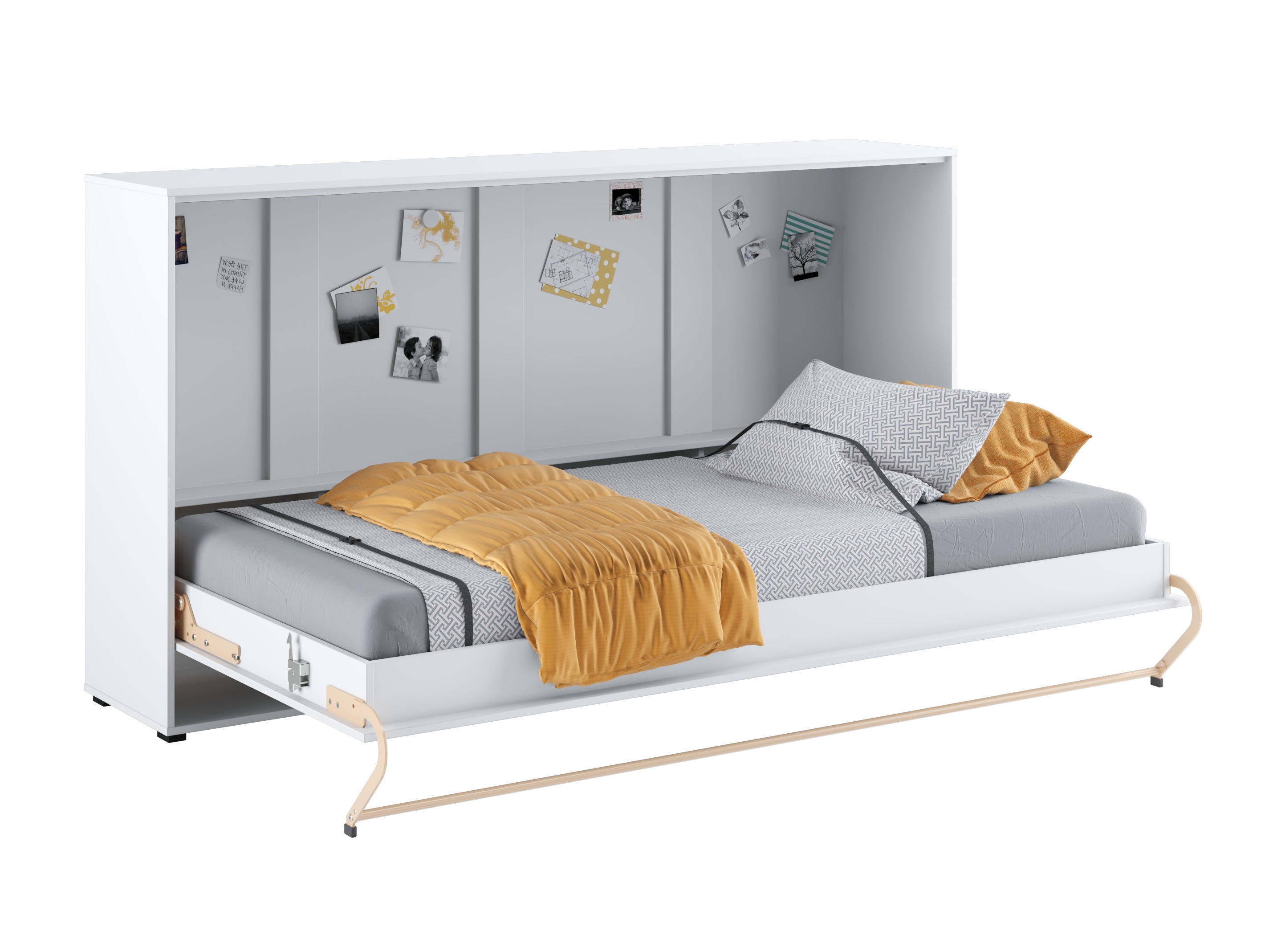 Lit escamotable Concept Pro Lenart IV (Blanc)