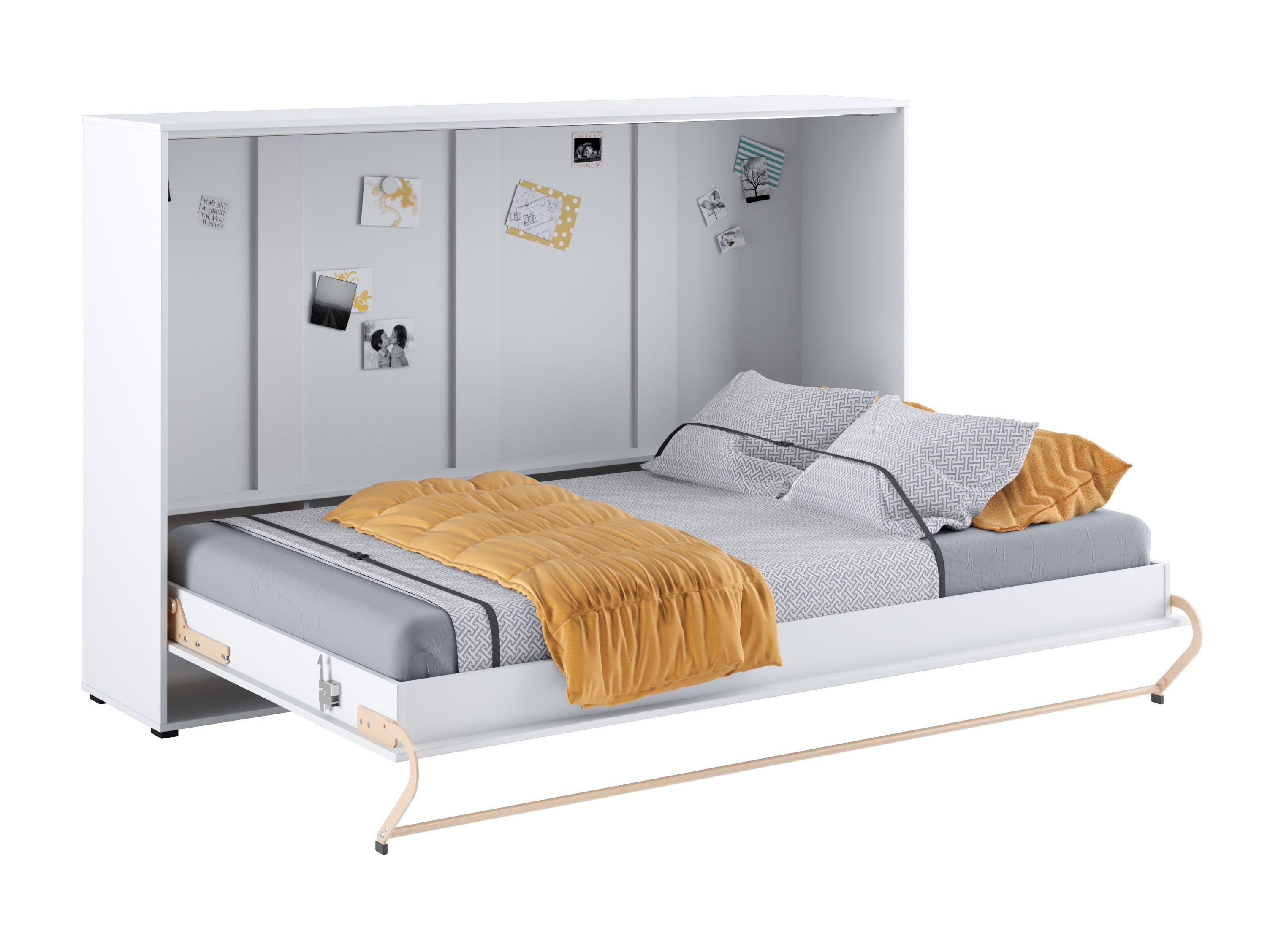 Lit escamotable Concept Pro Lenart IV (Blanc)