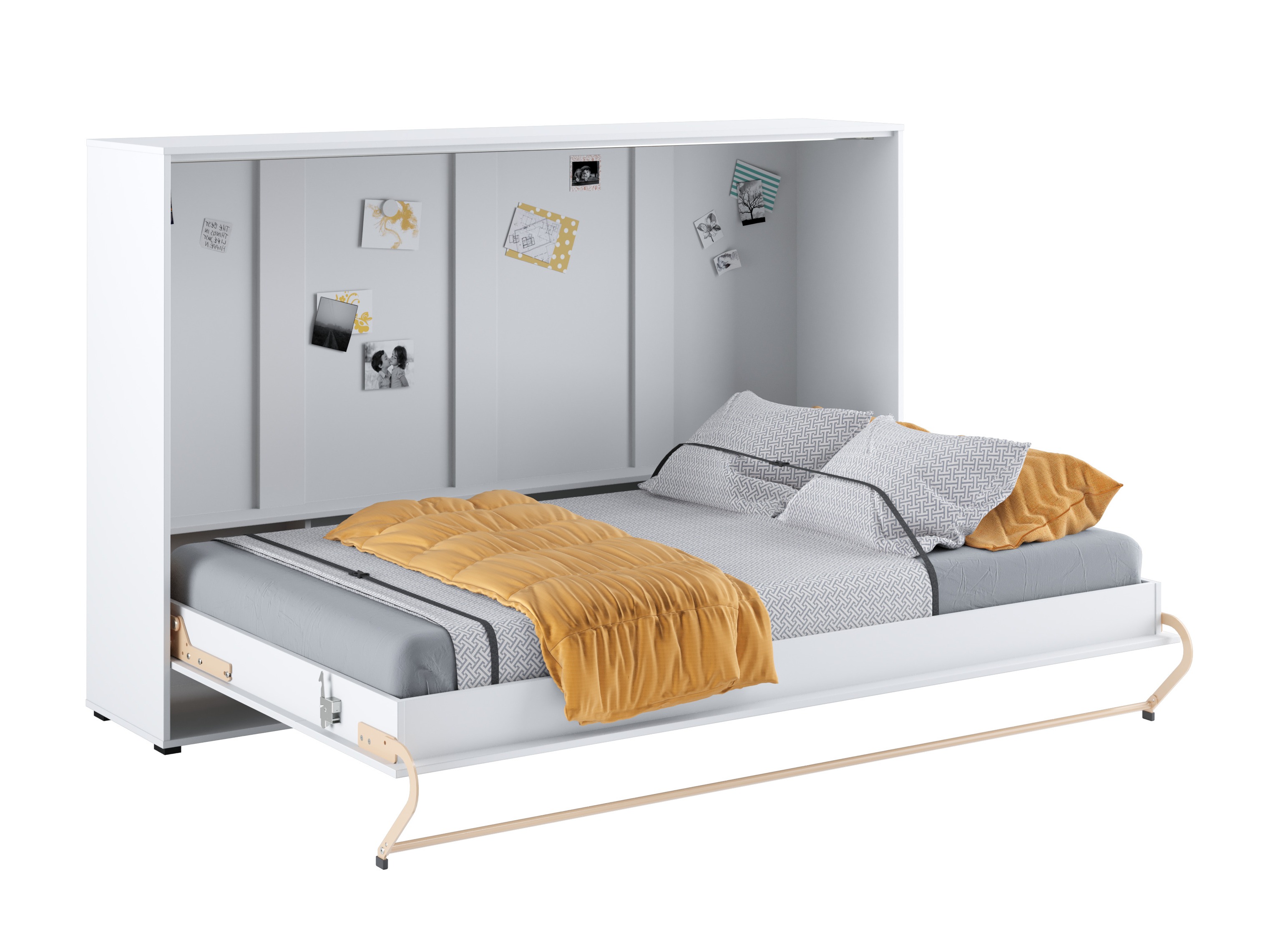 Lit escamotable Concept Pro Lenart IV (Blanc)