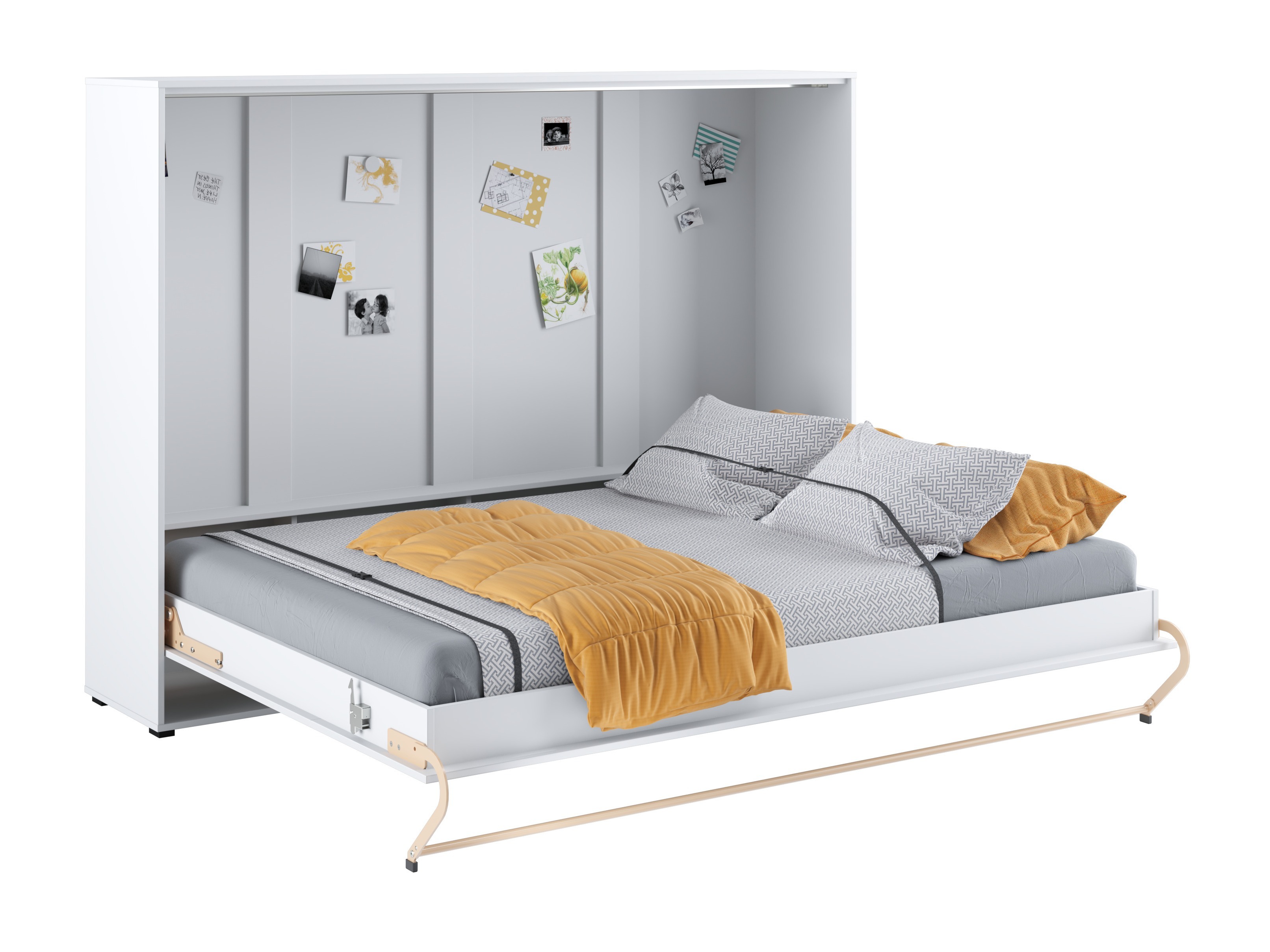 Lit escamotable Concept Pro Lenart IV (Blanc)