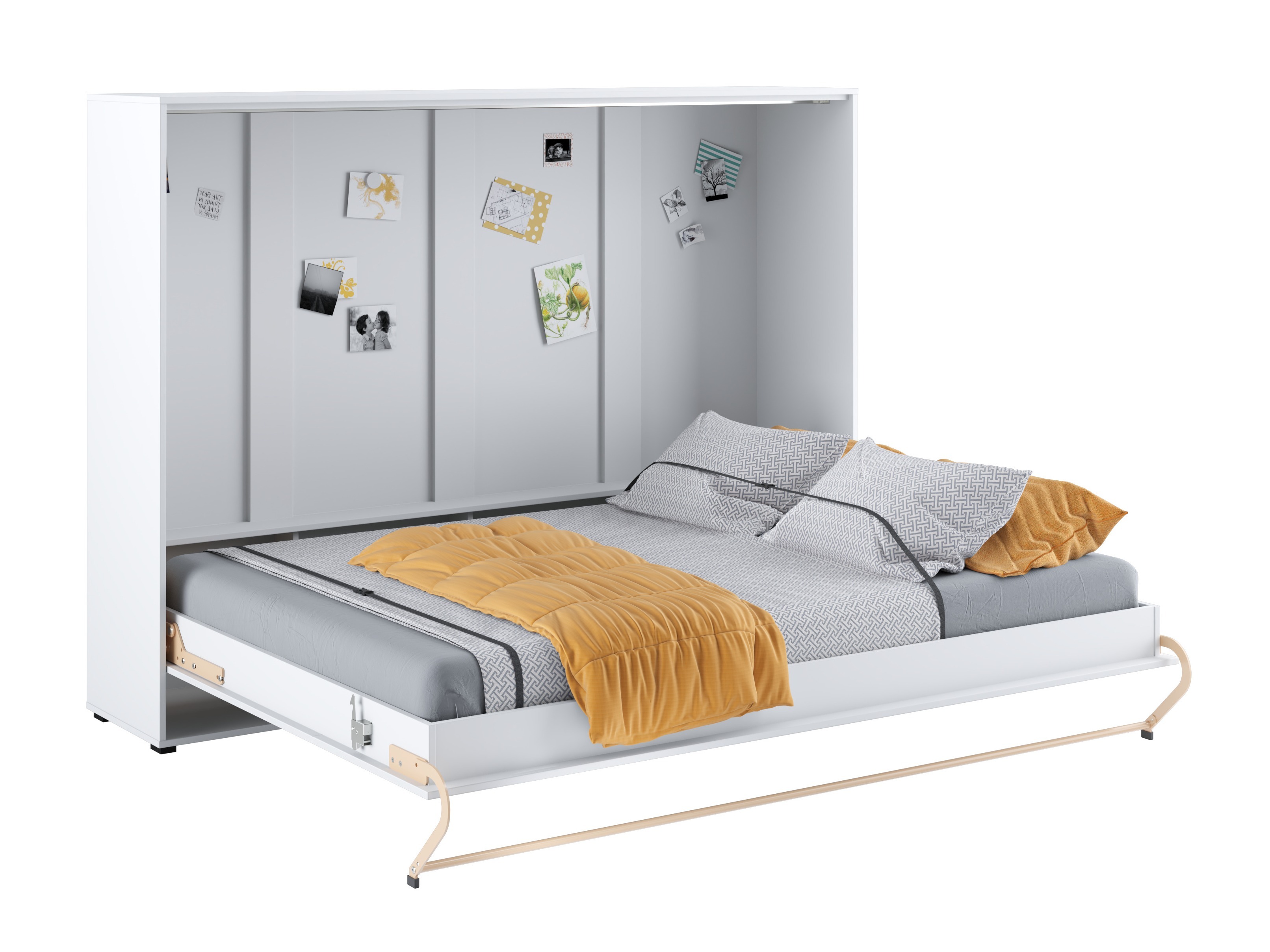 Lit escamotable Concept Pro Lenart IV (Blanc)