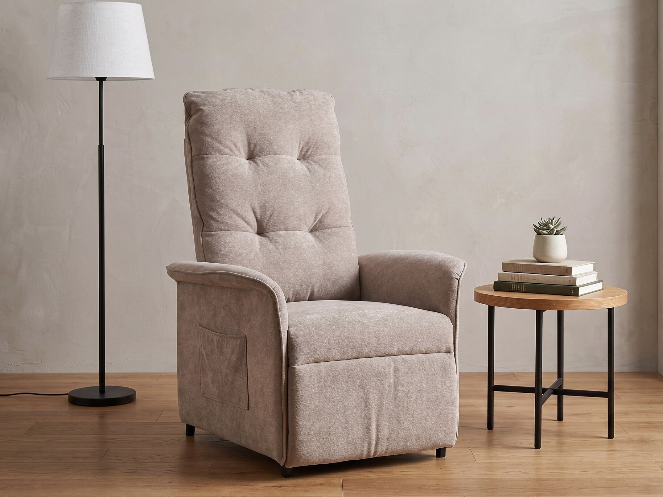 Fauteuil inclinable Houston 2171 (Beige)