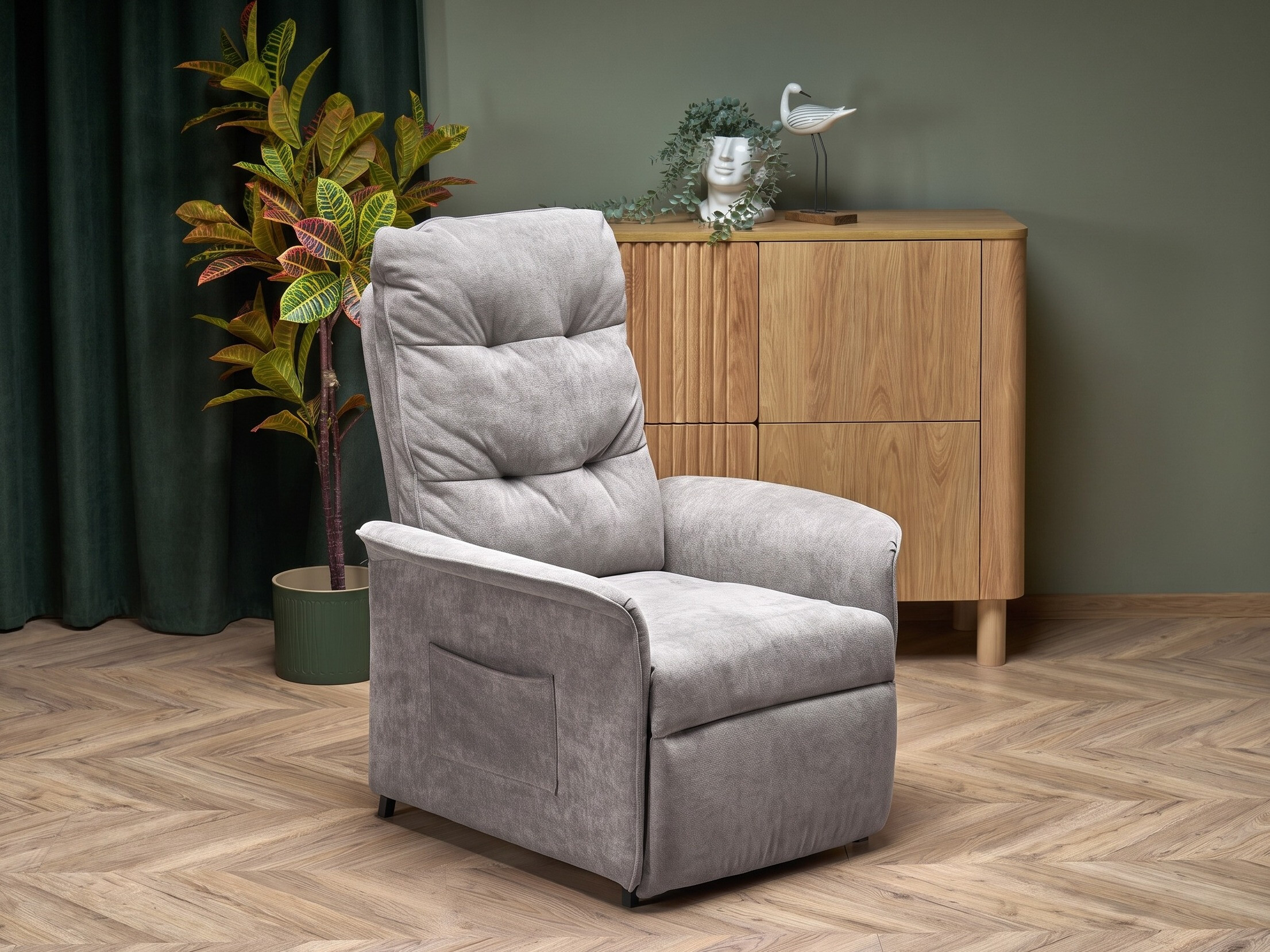 Fauteuil inclinable Houston 2171 (Gris)