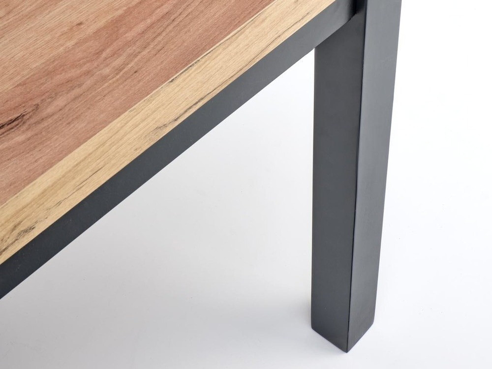 Table Houston 559 (Craft chêne + Noir)