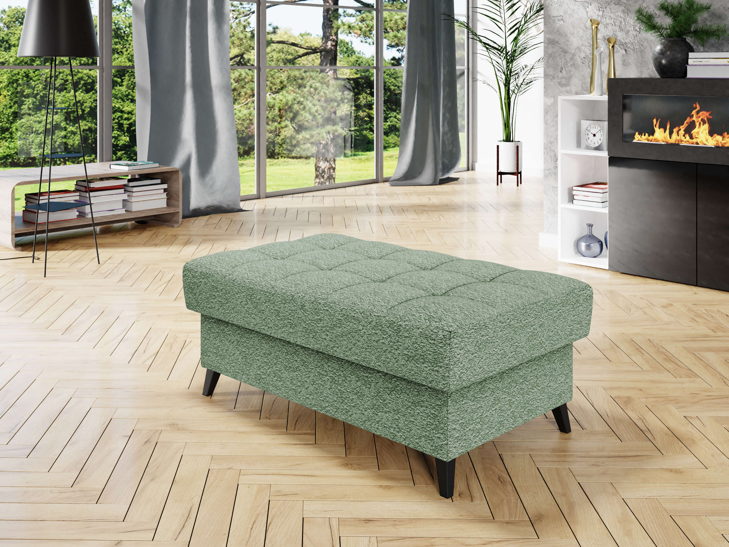 Banc rembourré Comfivo Agnus (Boucle Abriamo 10)