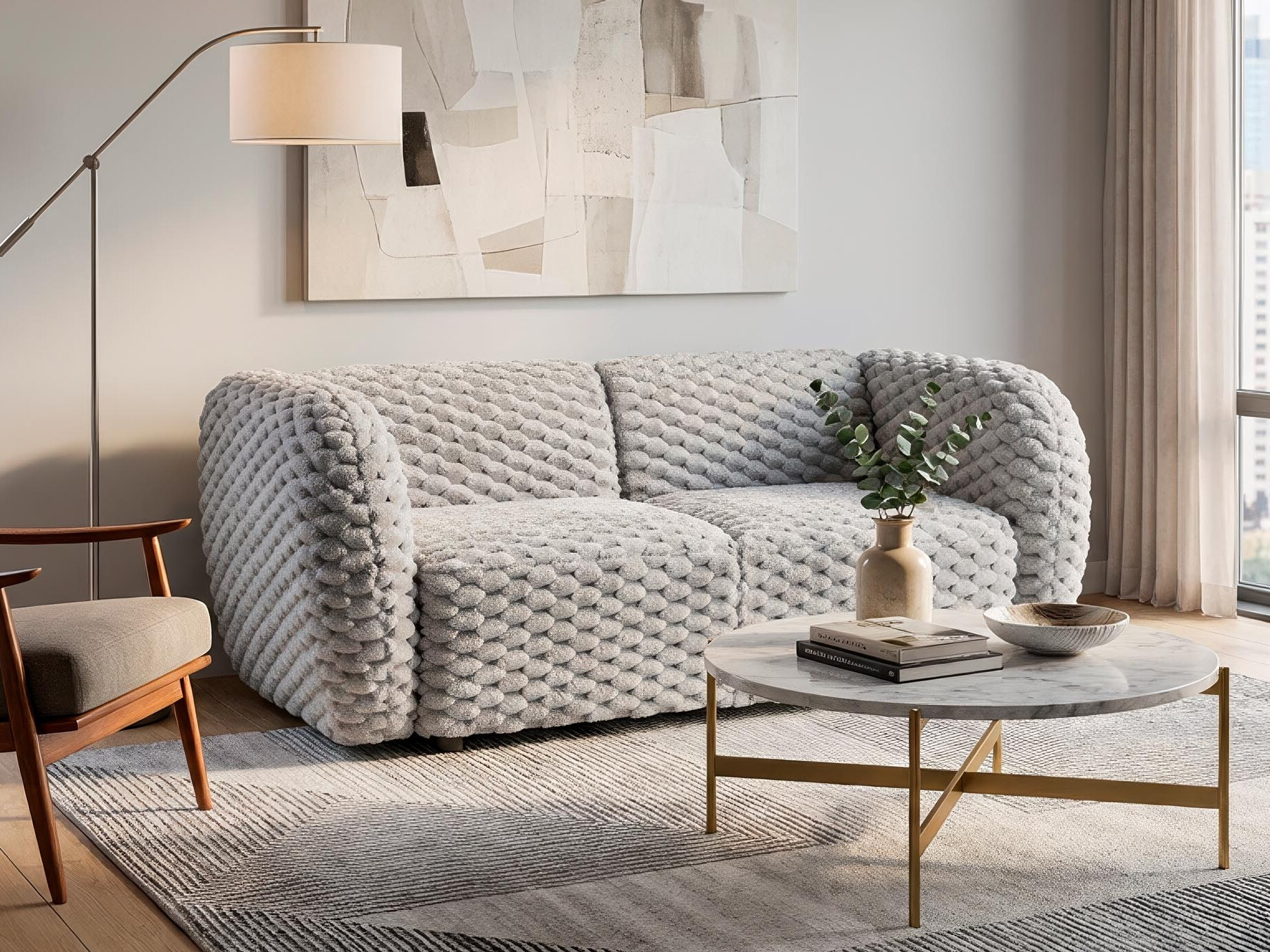 Canapé Houston 2178 (Gris)