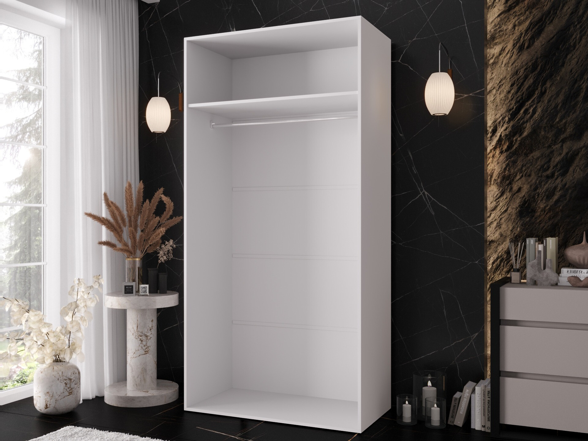 Armoire Hartford 639 (Blanc)