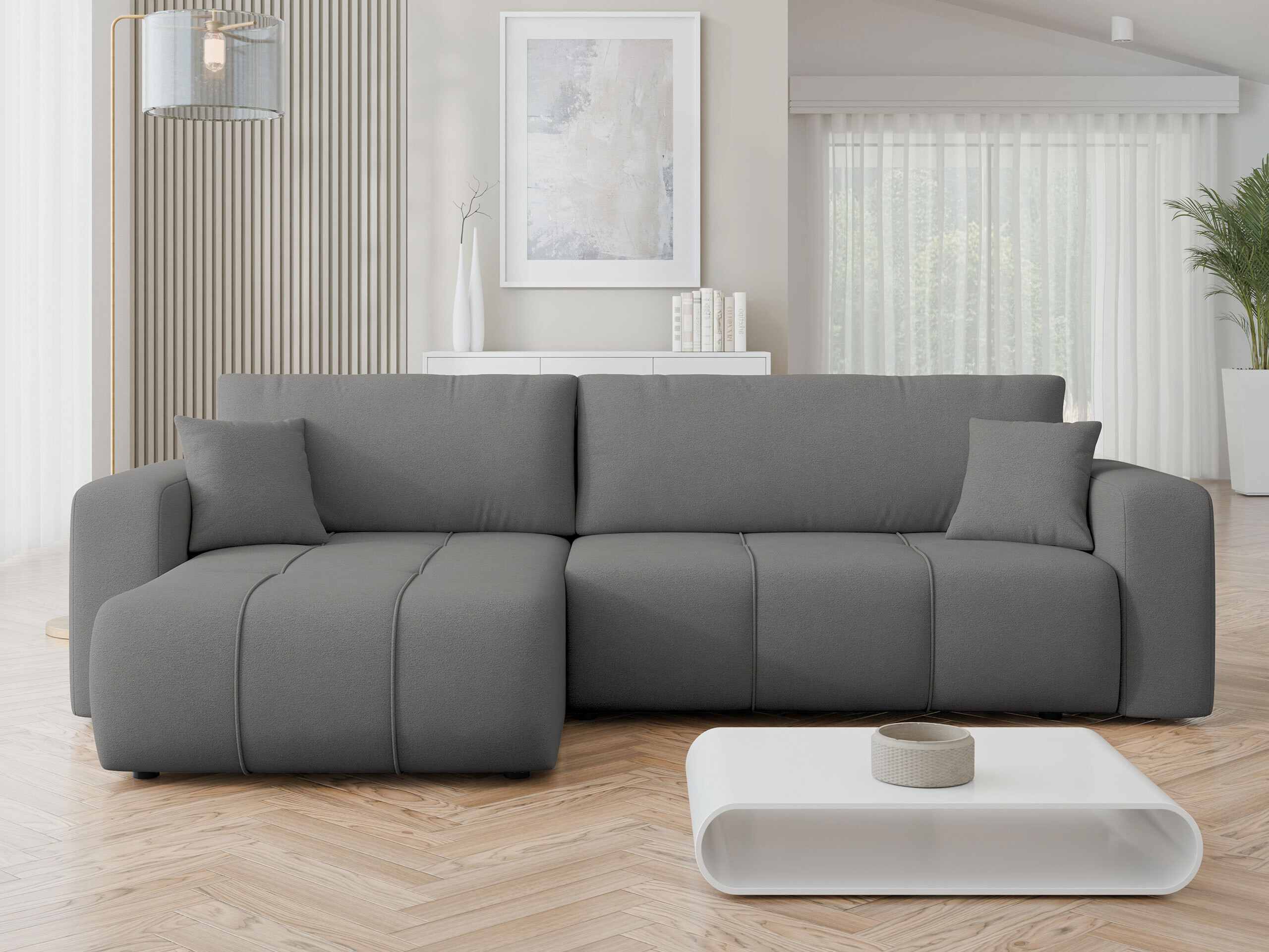 Canapé d'angle Comfivo Laurus I (Velo 635)