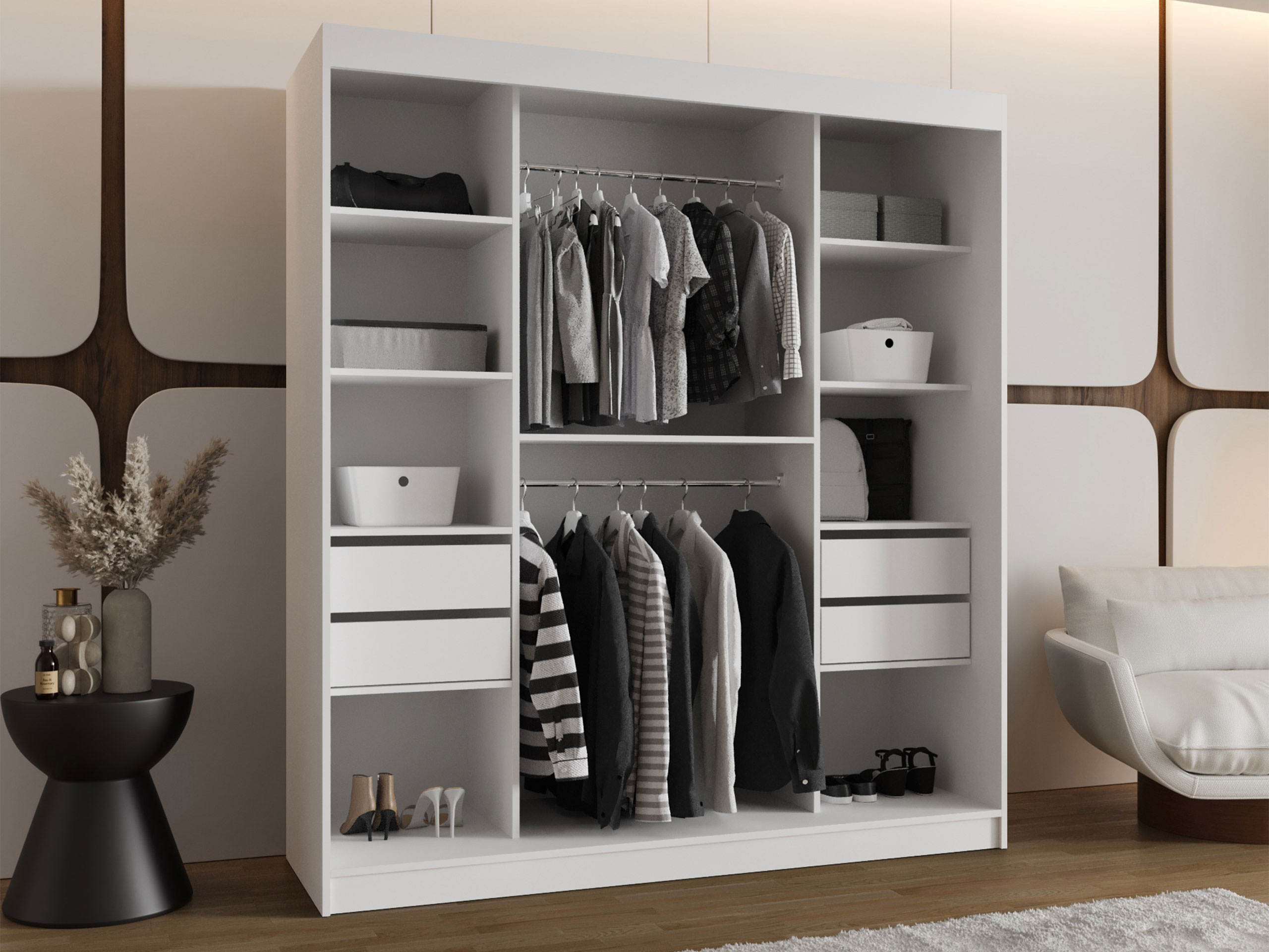 Armoire Hartford 506 (Blanc)