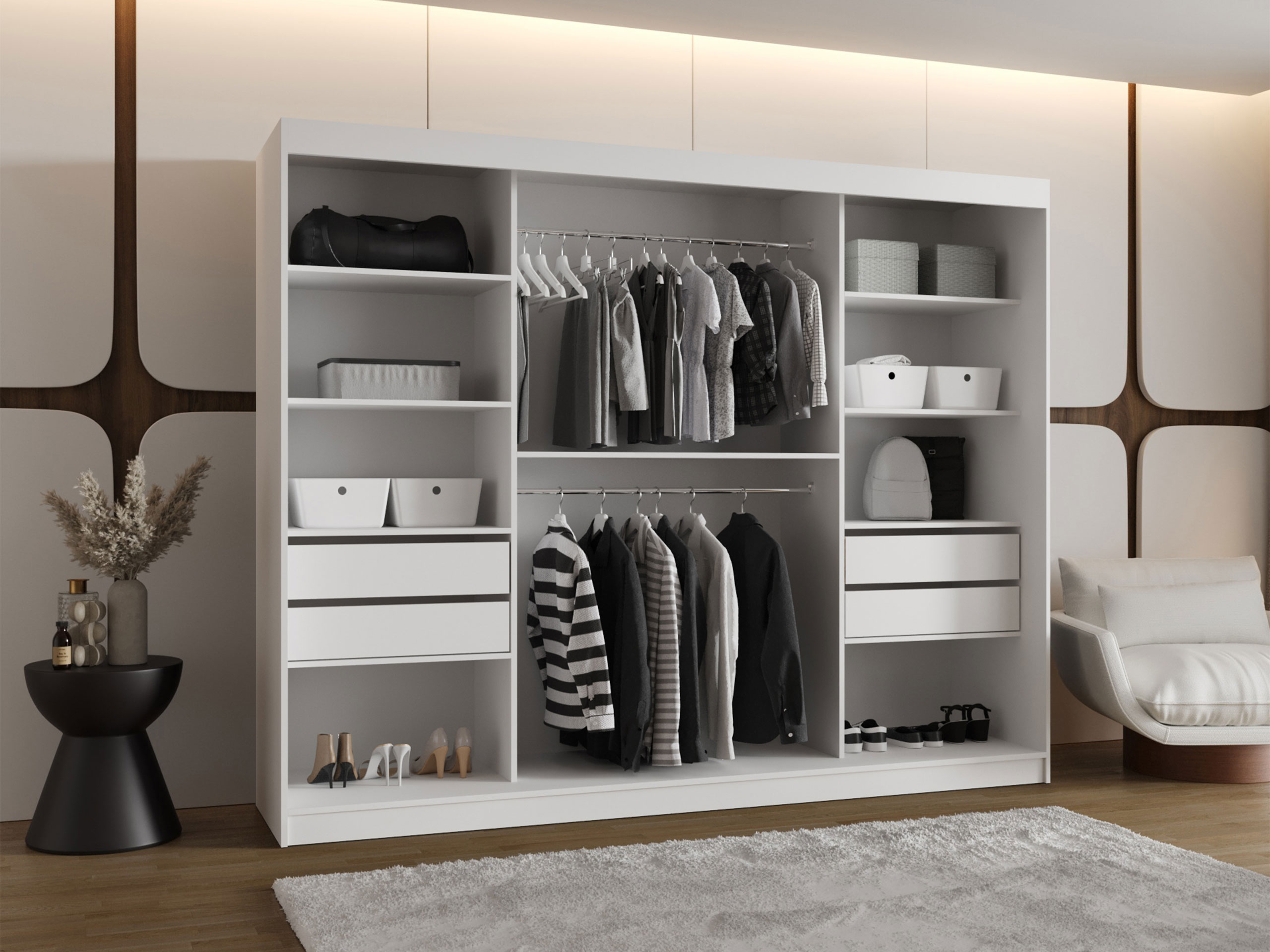 Armoire Hartford 497 (Blanc)