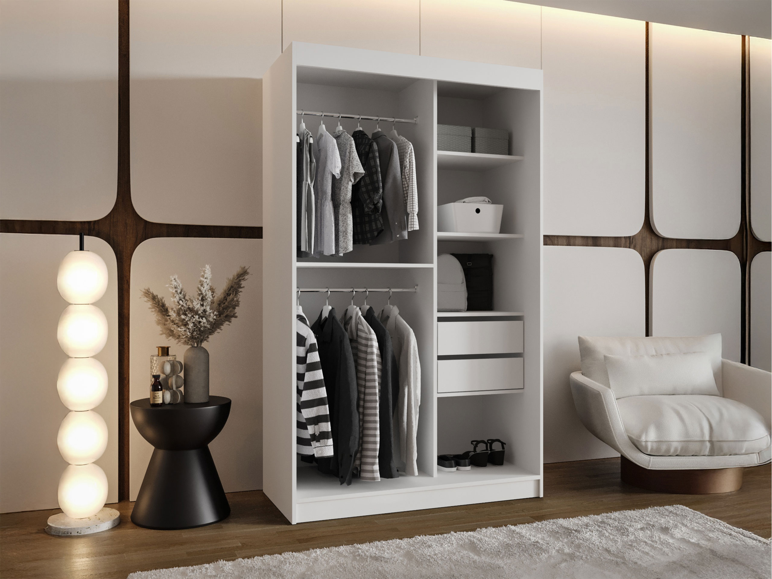 Armoire Hartford 504 (Blanc)