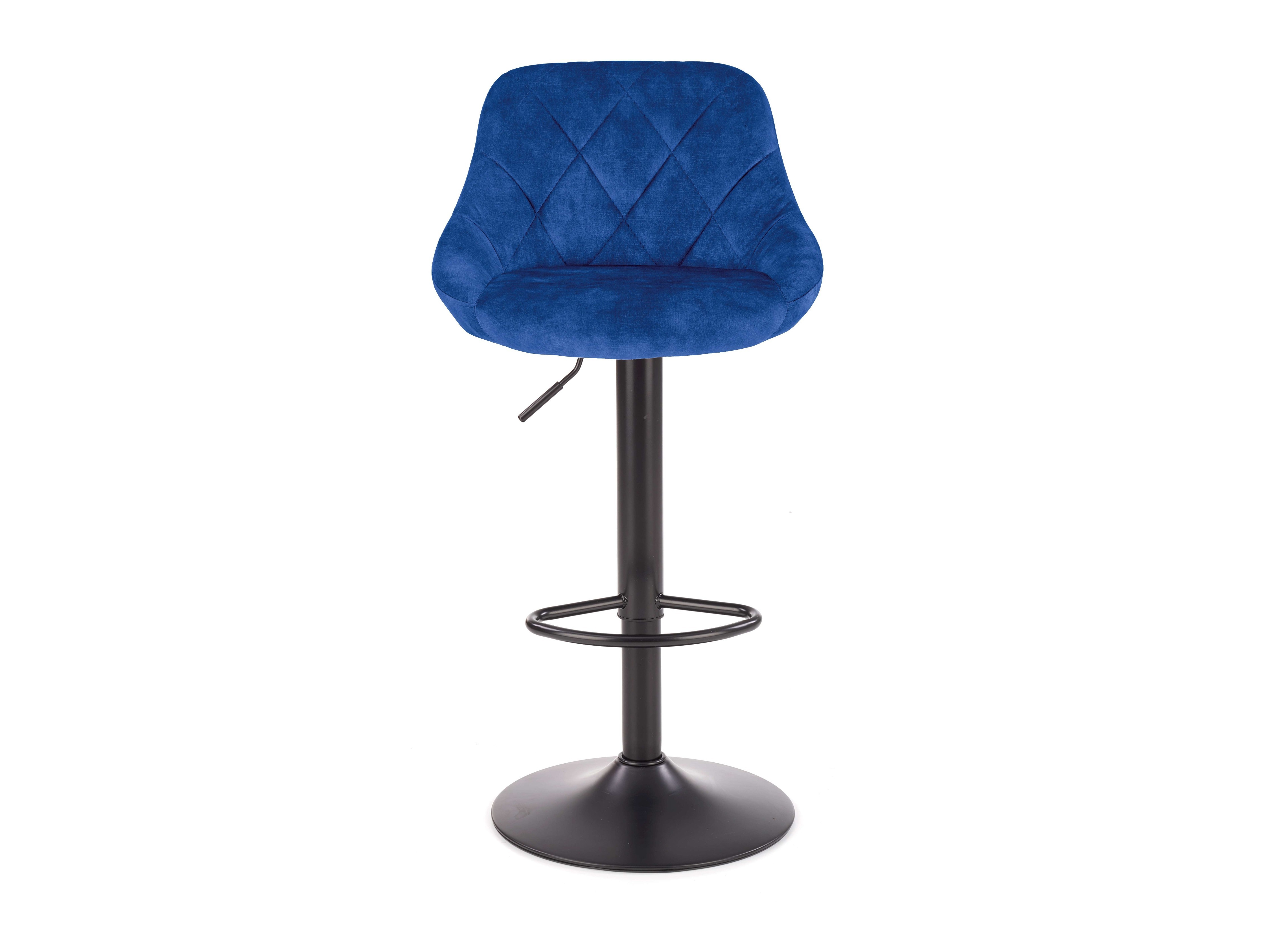Chaise de bar mi-hauteur Houston 995 (Bleu foncé)