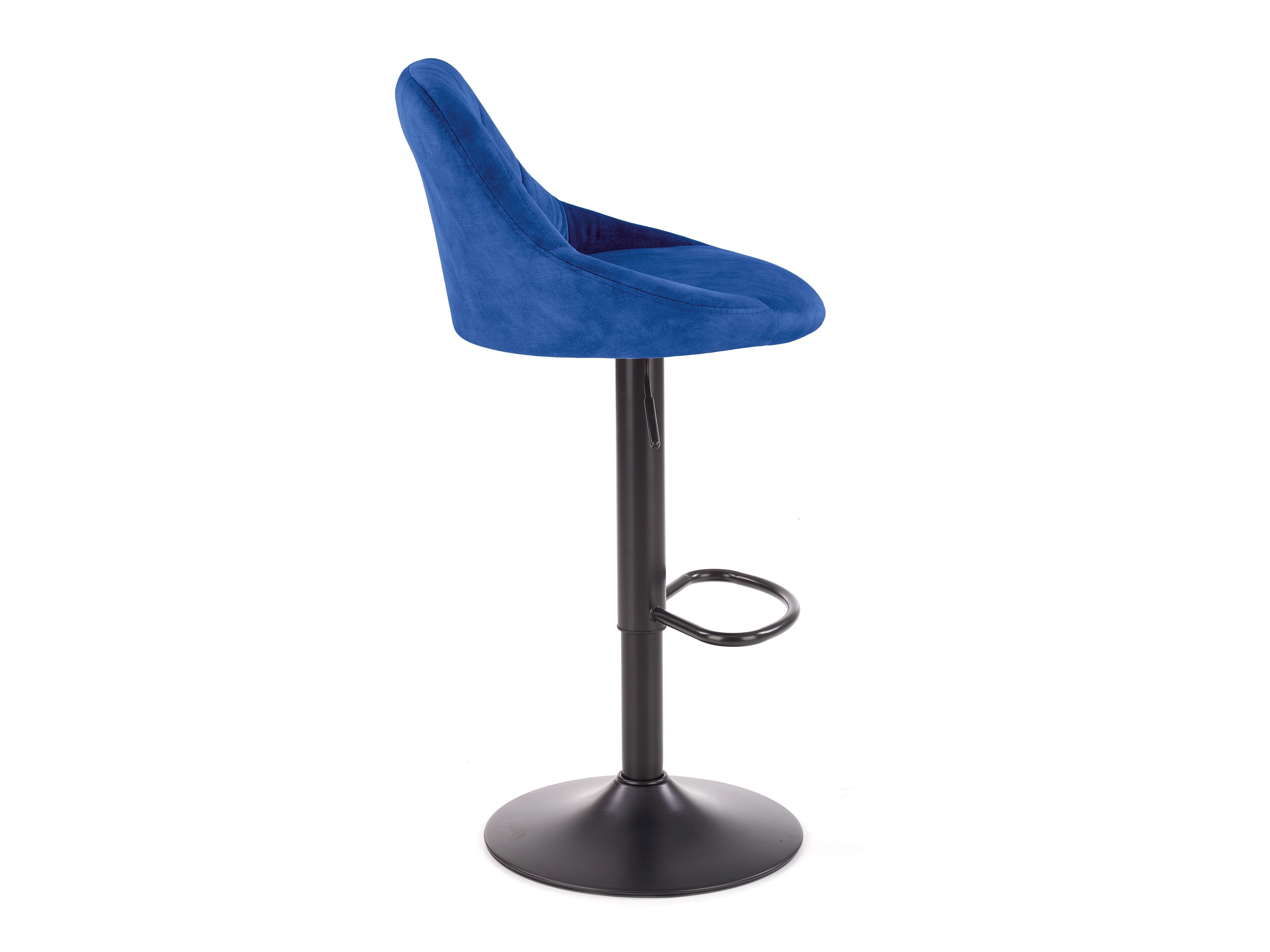 Chaise de bar mi-hauteur Houston 995 (Bleu foncé)