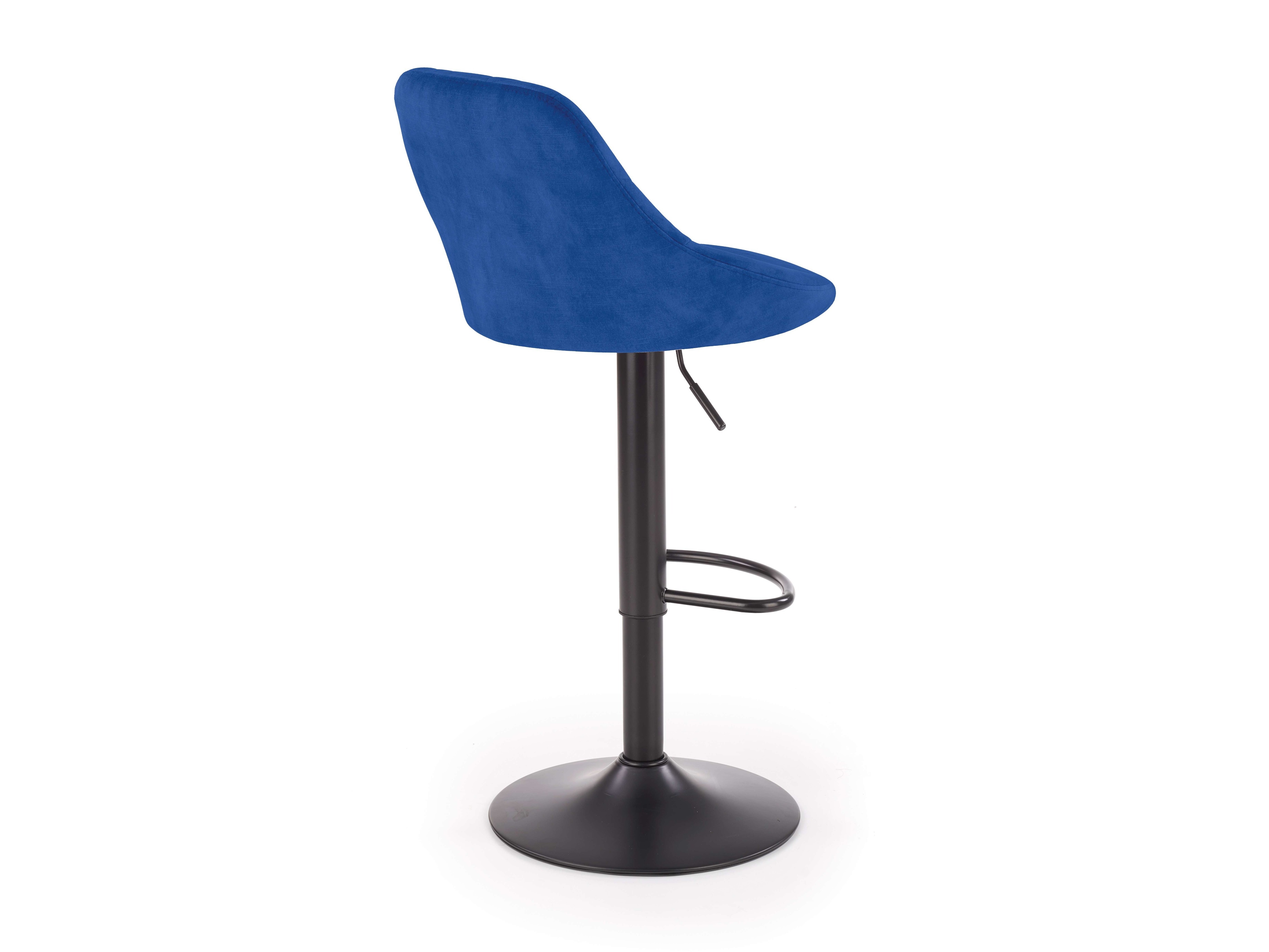 Chaise de bar mi-hauteur Houston 995 (Bleu foncé)