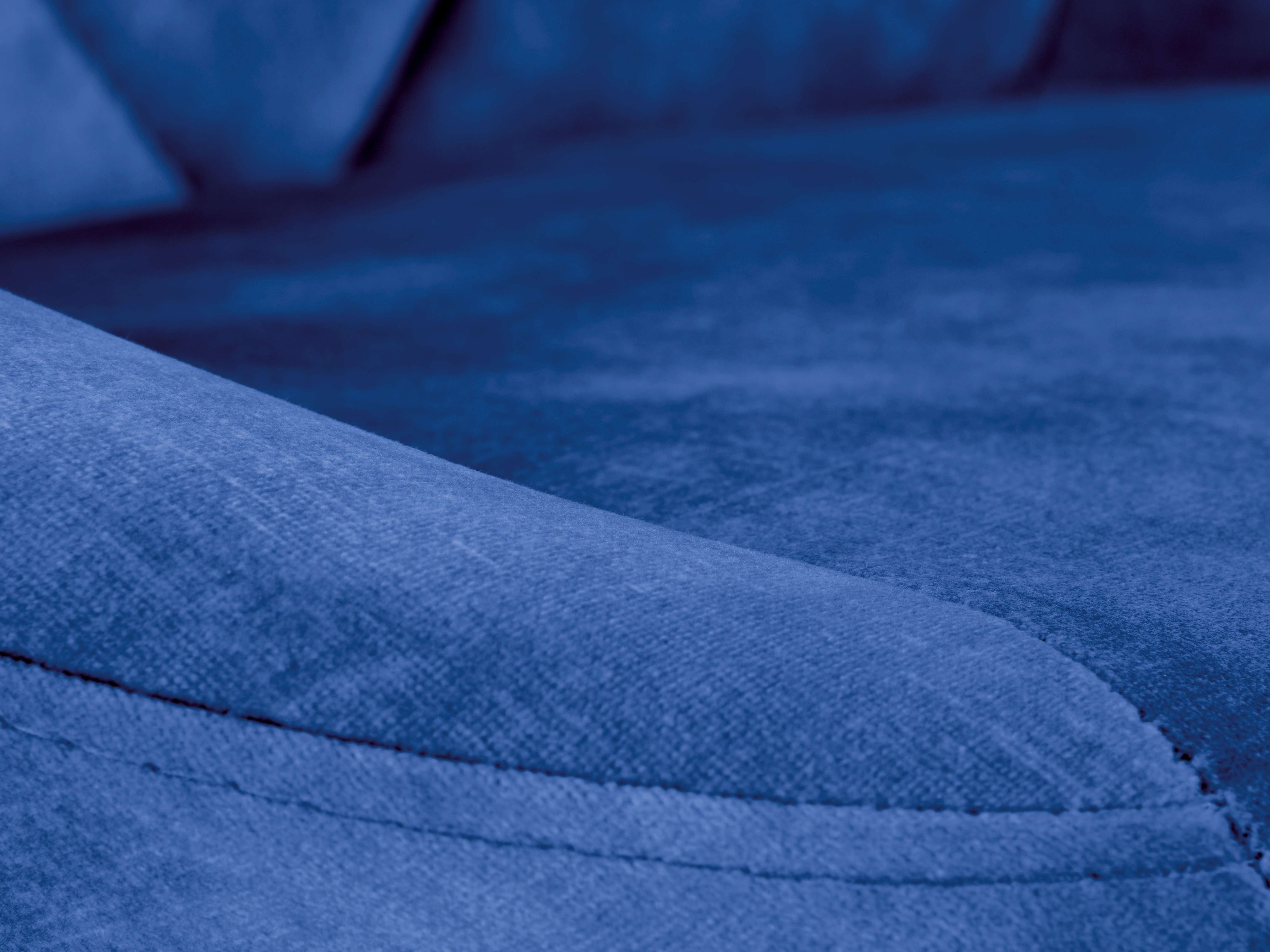 Chaise de bar mi-hauteur Houston 995 (Bleu foncé)