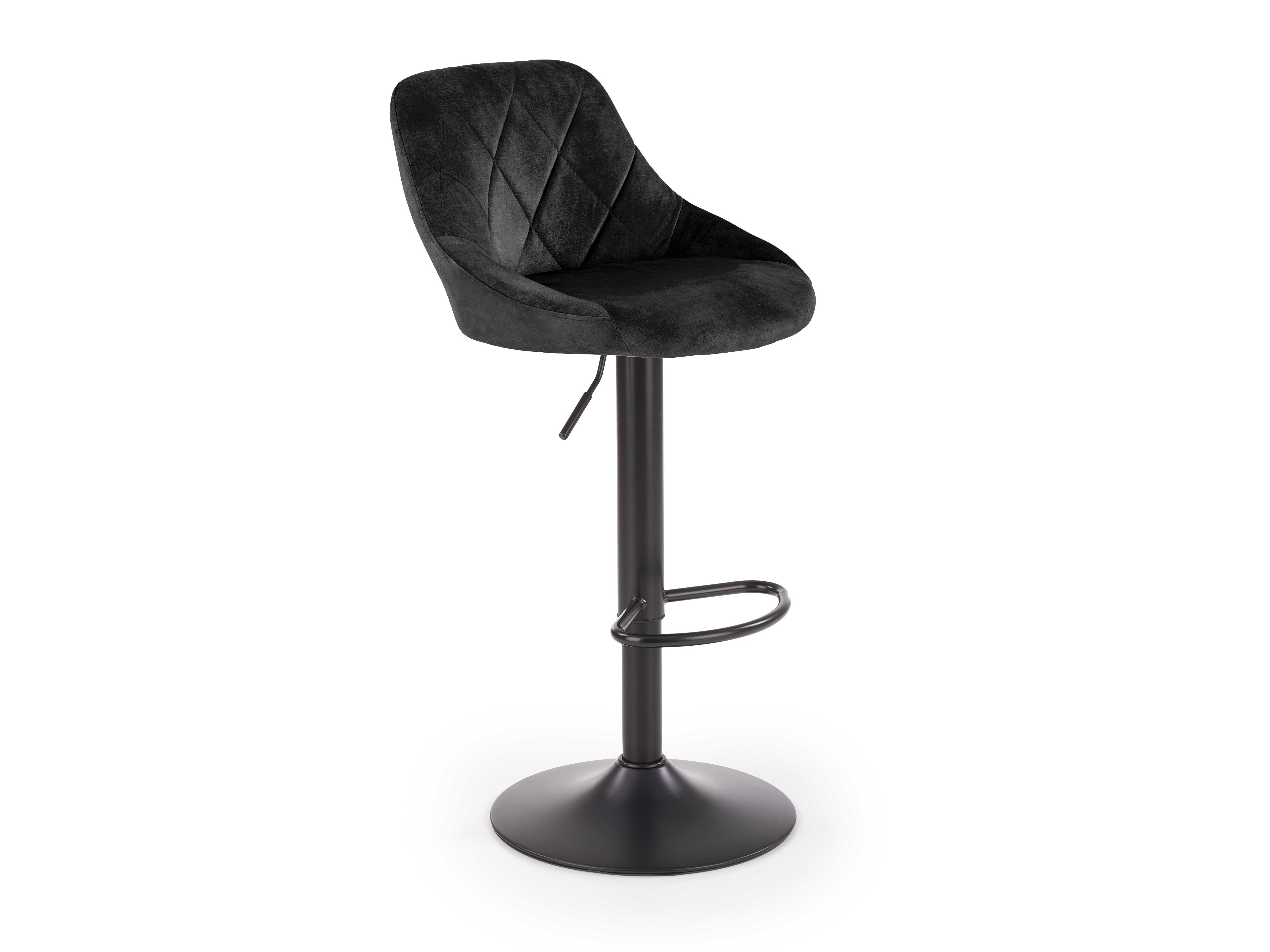 Chaise de bar mi-hauteur Houston 995 (Noir)