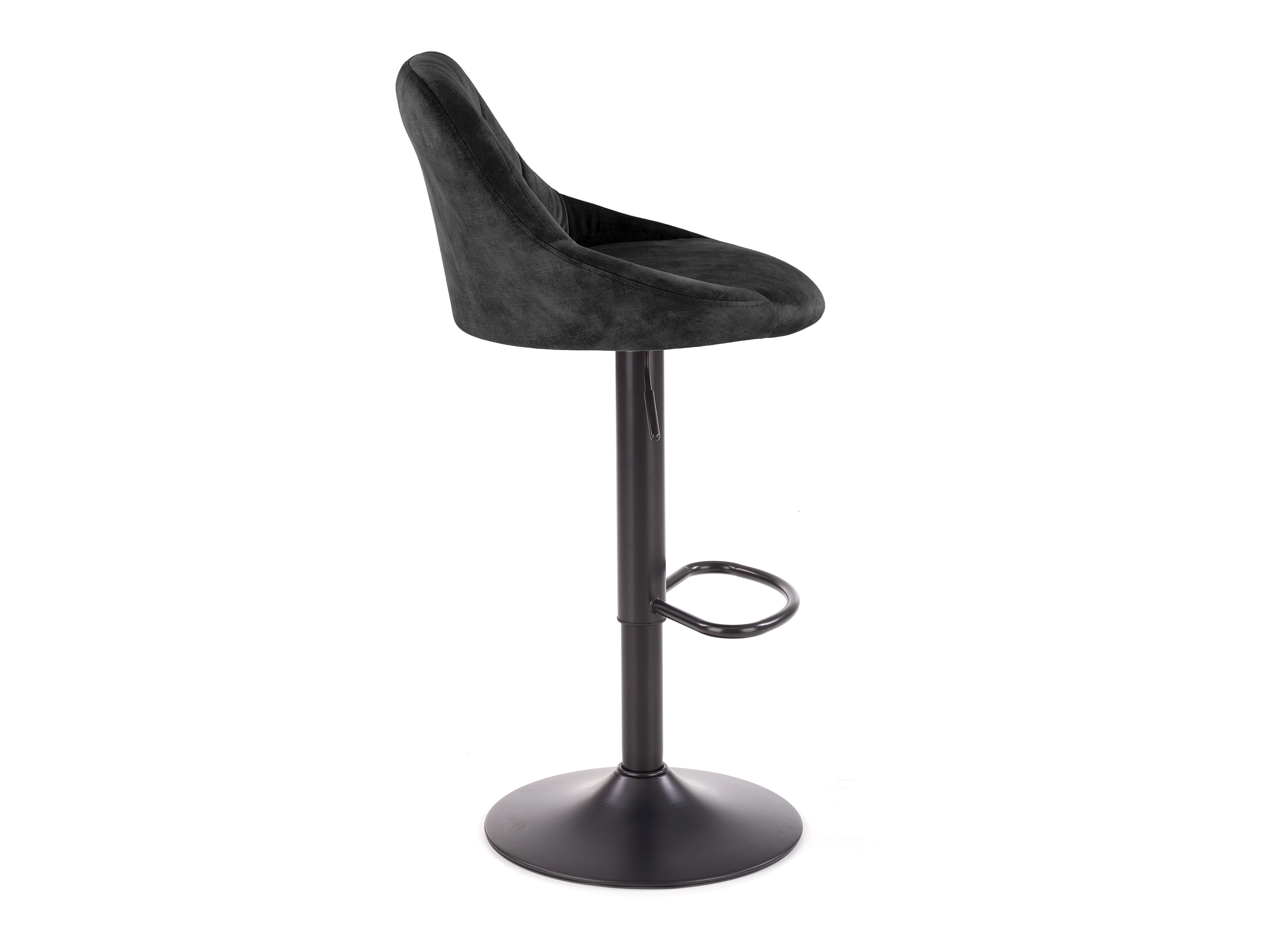 Chaise de bar mi-hauteur Houston 995 (Noir)