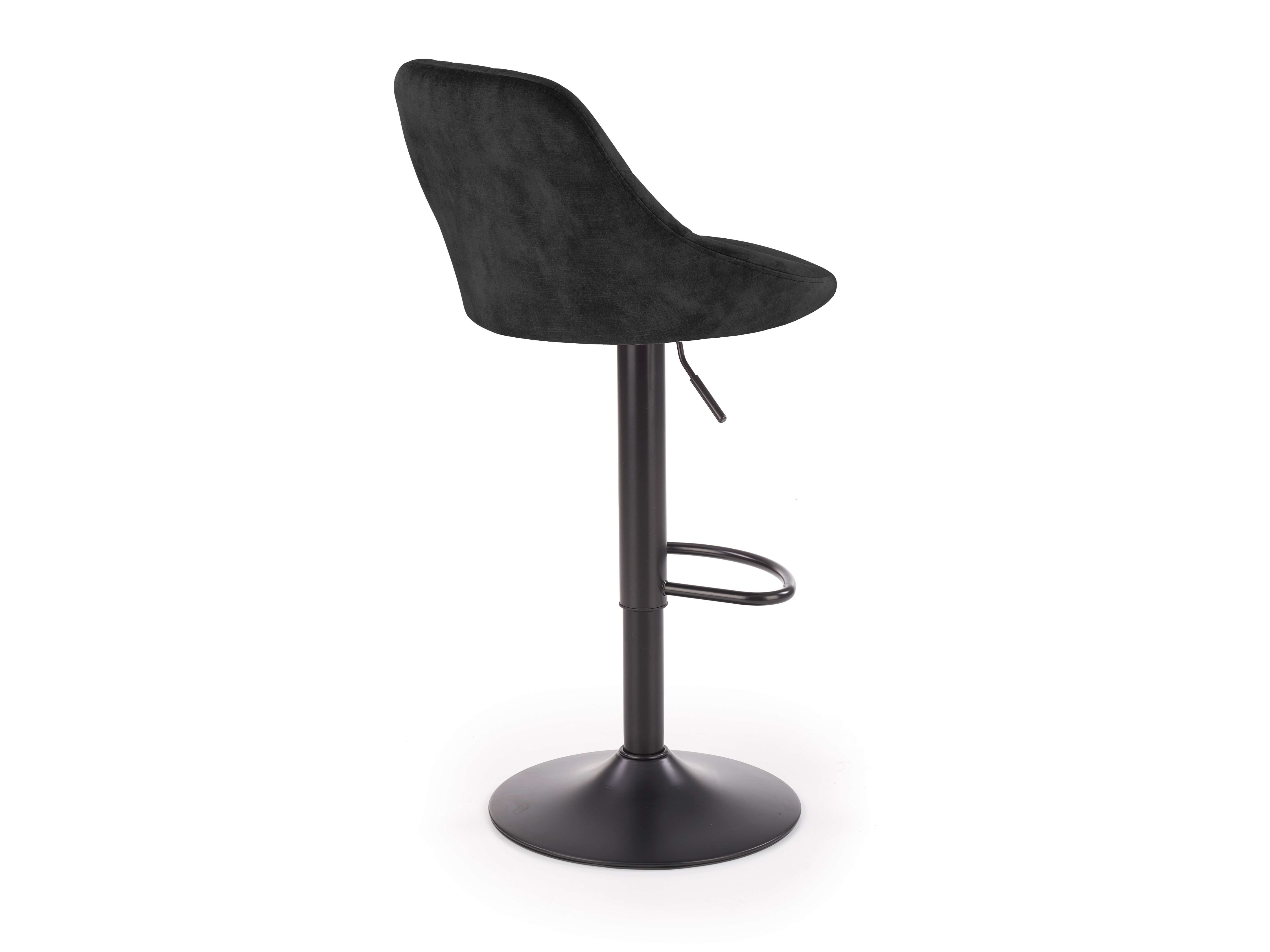 Chaise de bar mi-hauteur Houston 995 (Noir)