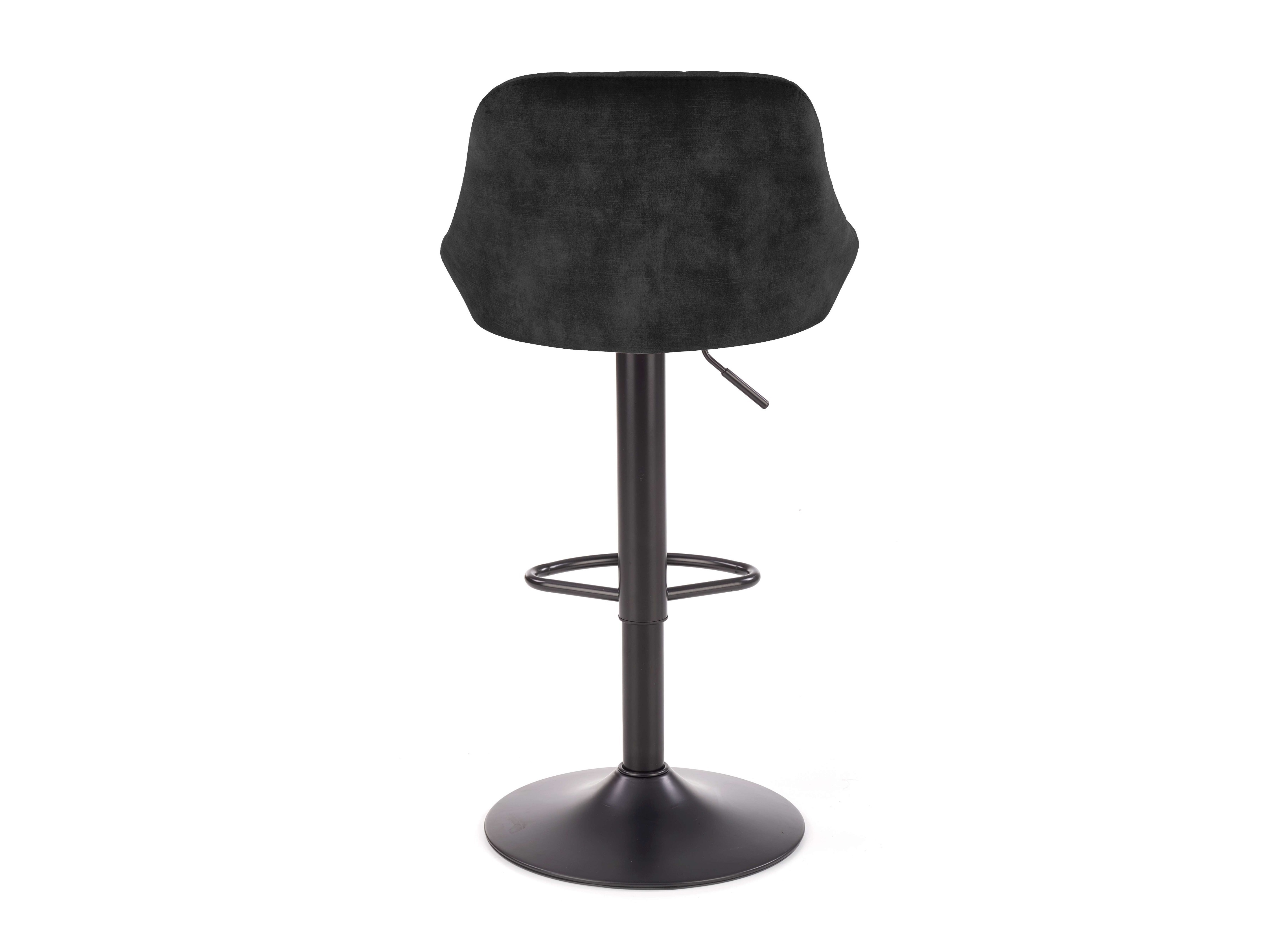 Chaise de bar mi-hauteur Houston 995 (Noir)