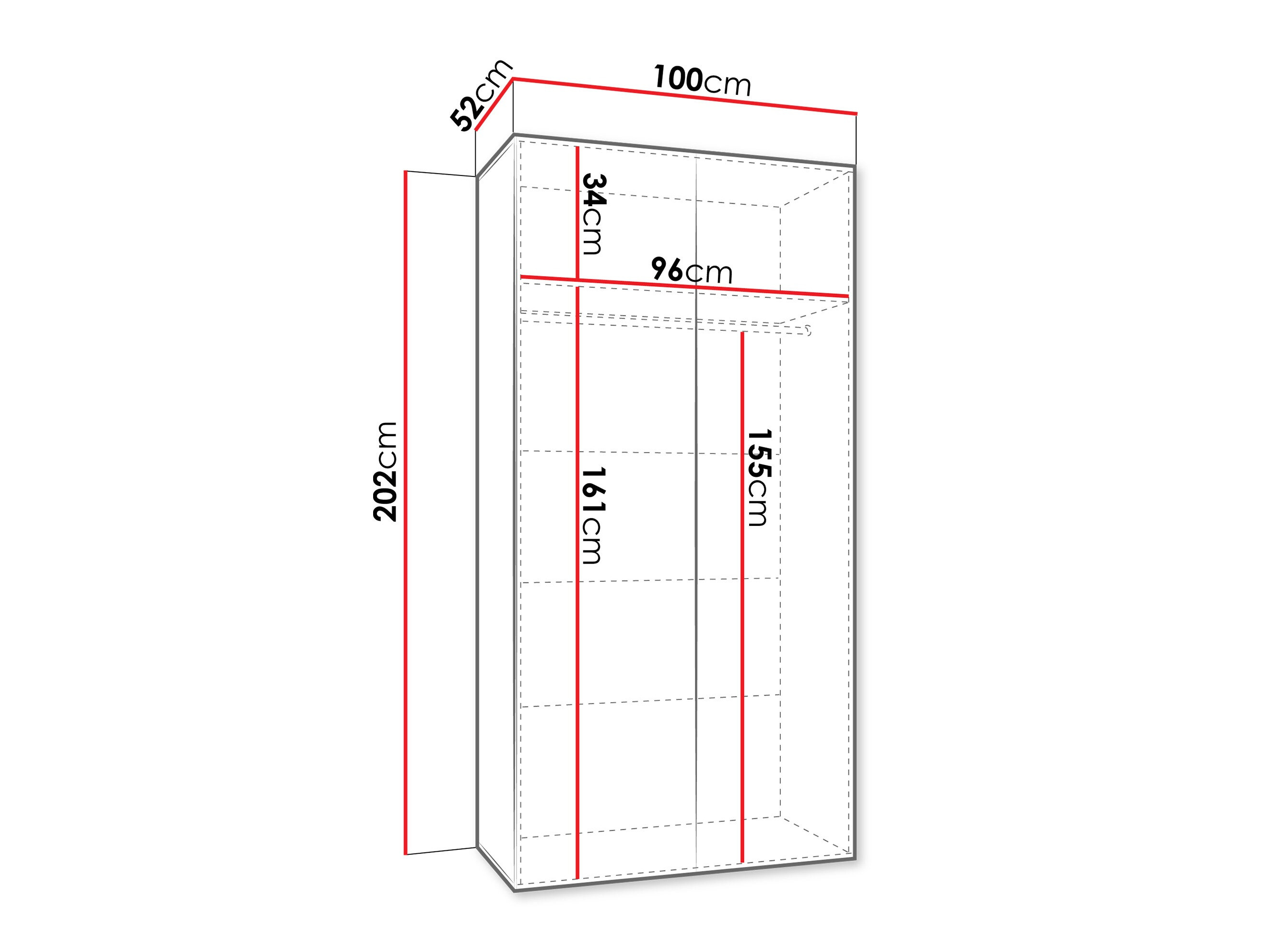Armoire Hartford 594 (Noyer)