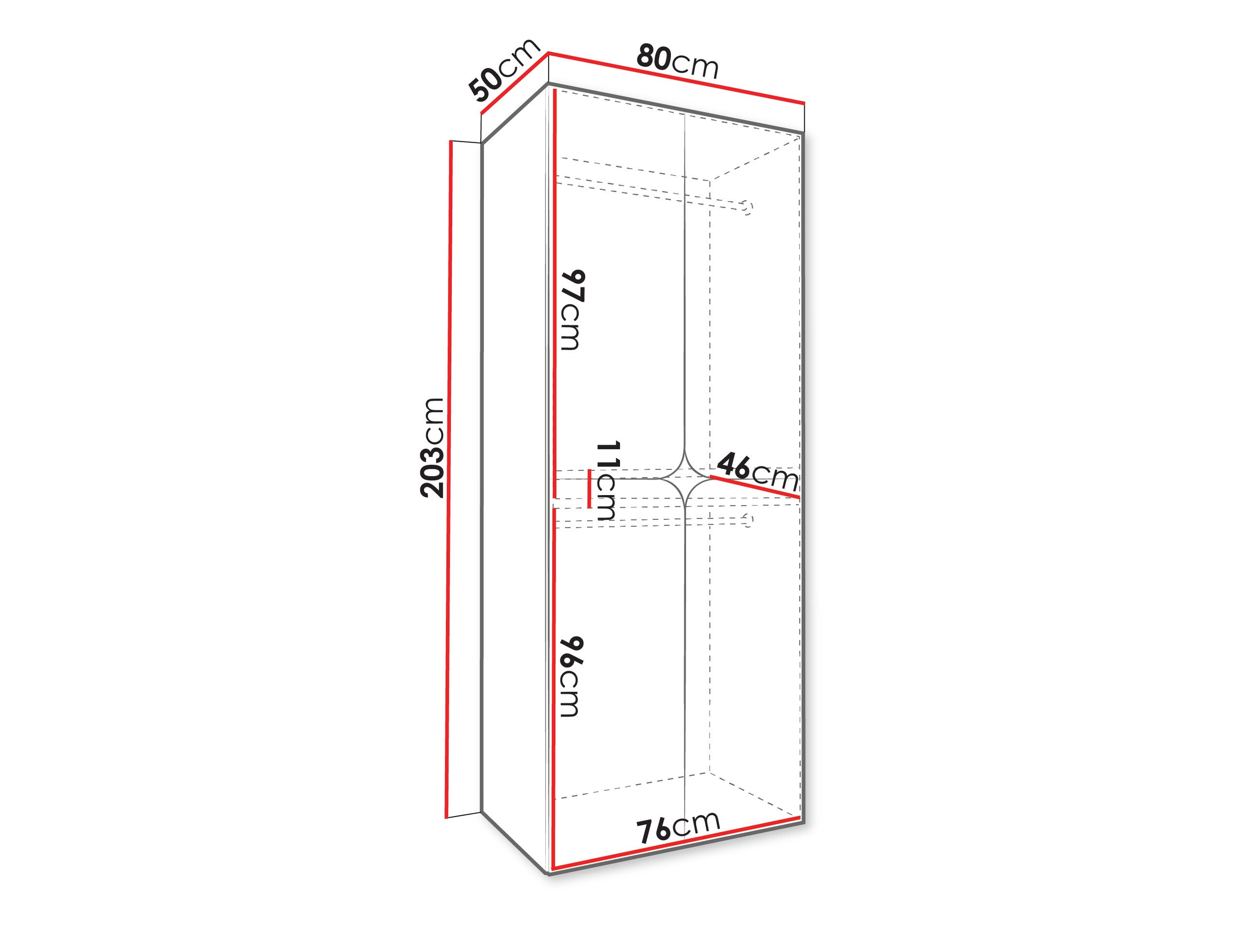 Armoire Hartford 644 (Noyer)