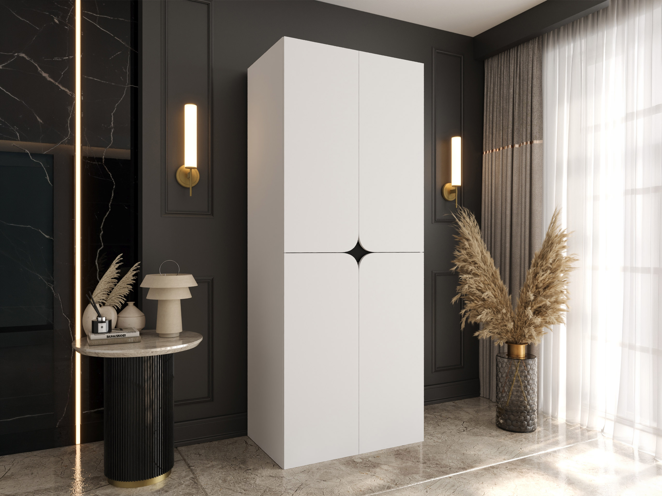 Armoire Hartford 645 (Blanc)