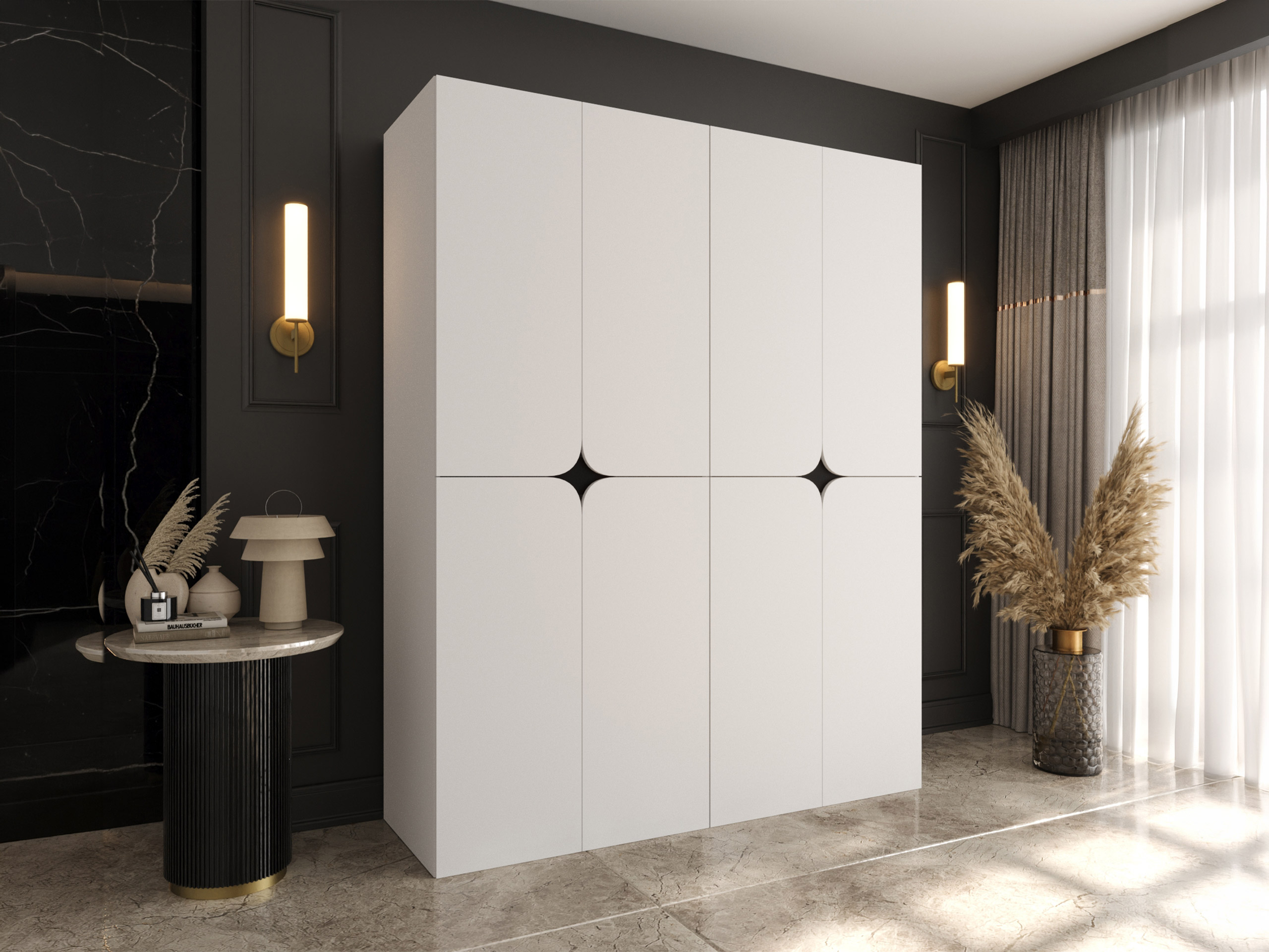 Armoire Hartford 647 (Blanc)