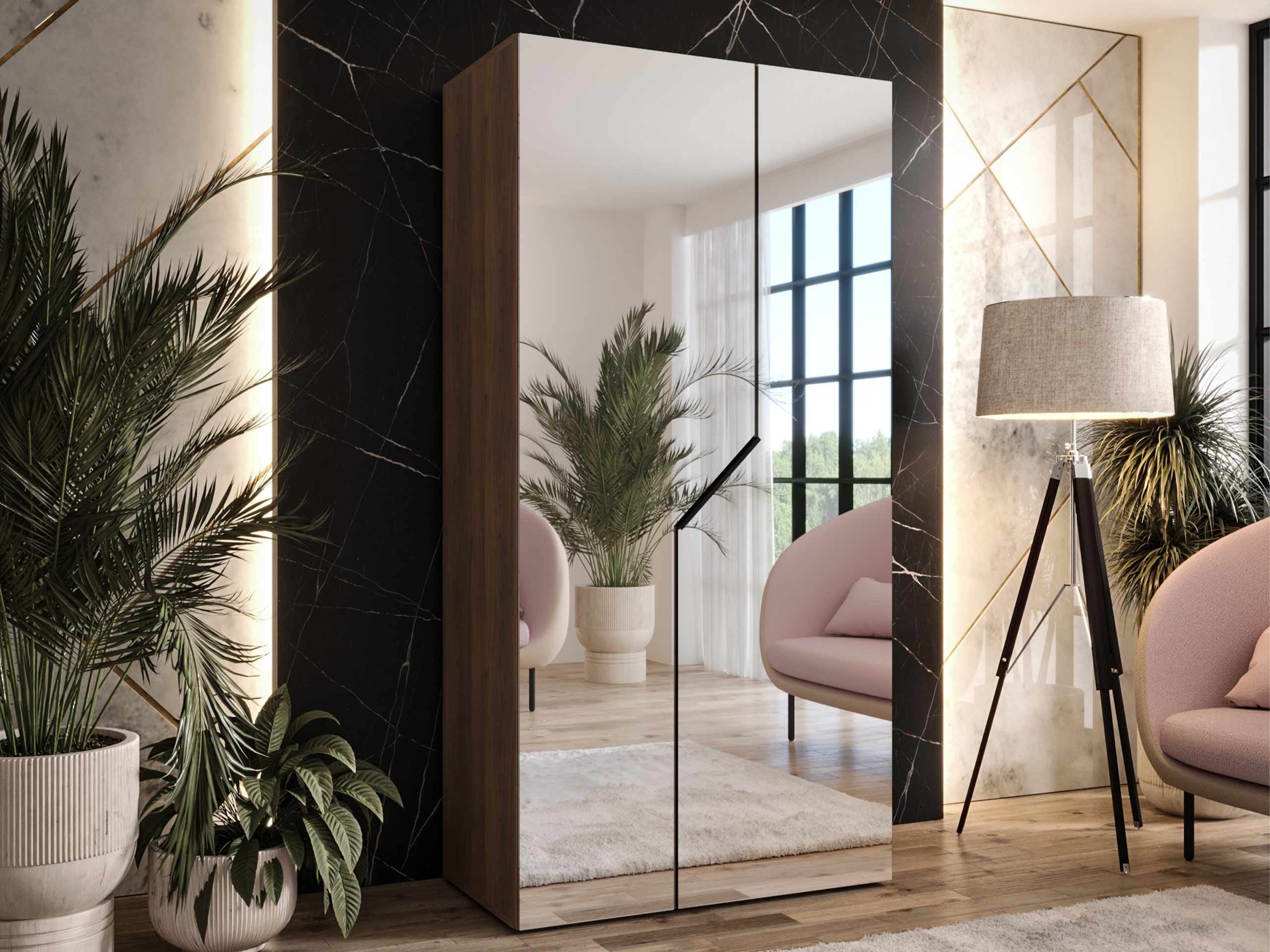 Armoire Hartford 600 (Noyer)
