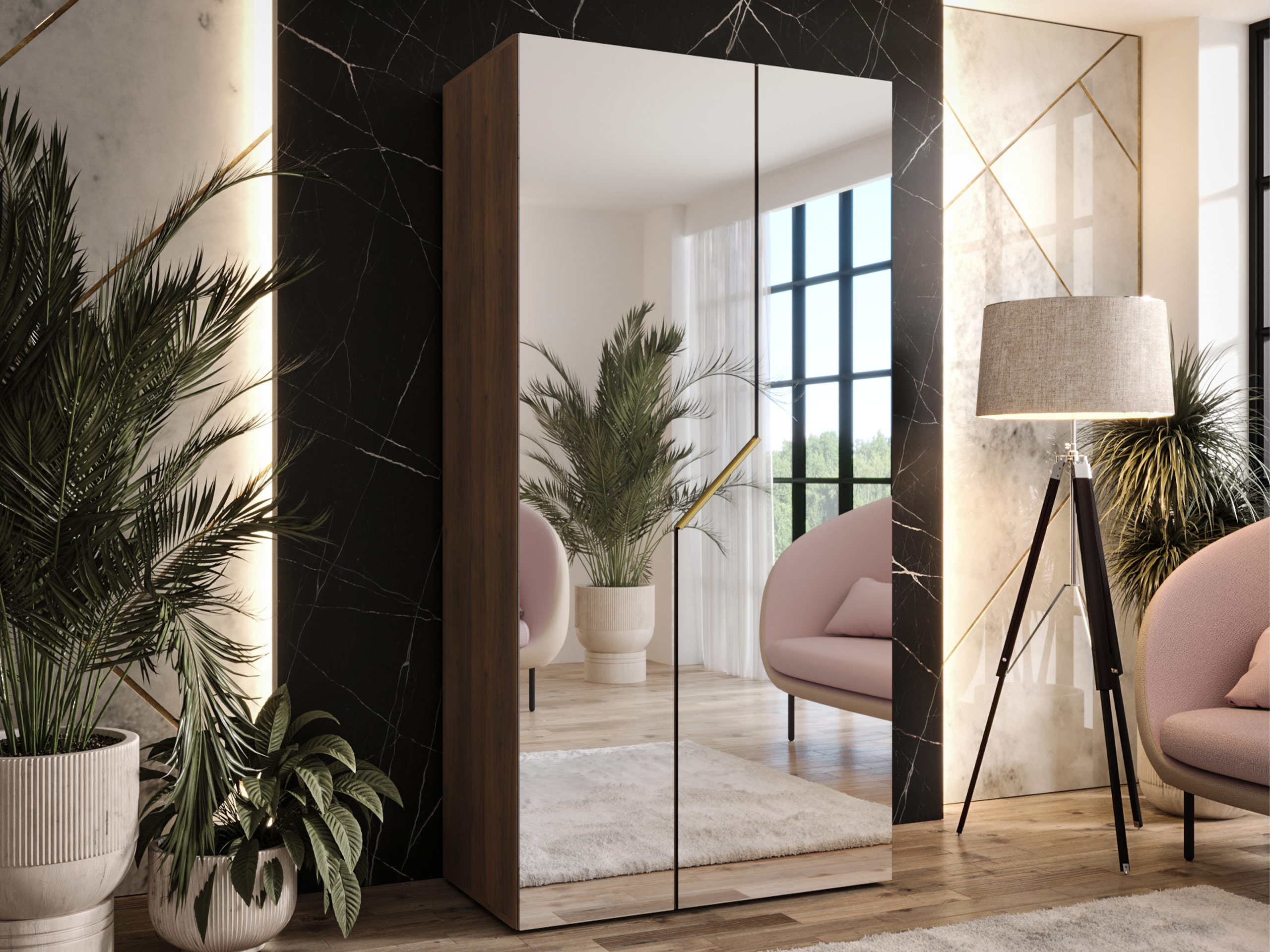 Armoire Hartford 600 (Noyer)