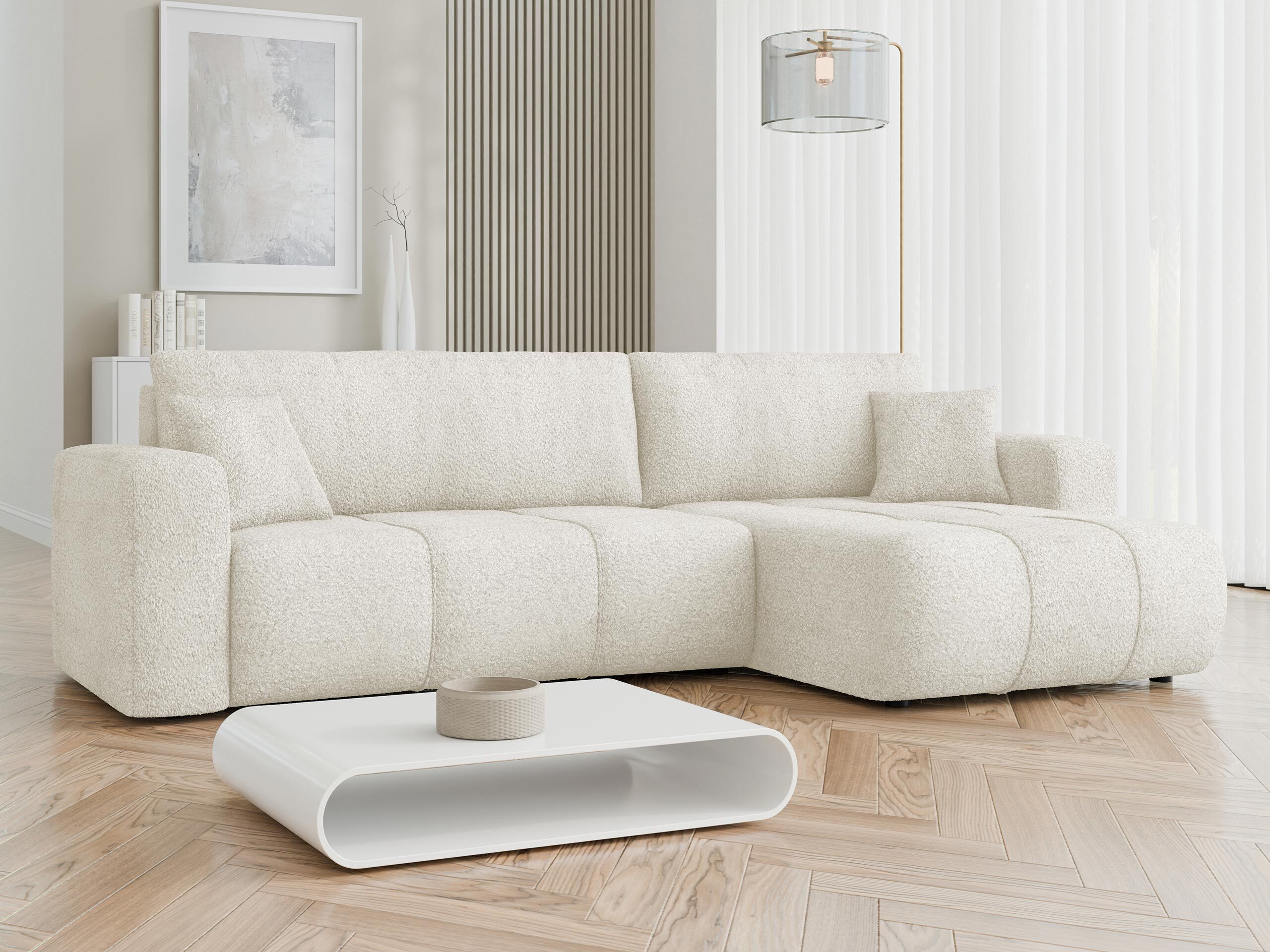 Canapé d'angle Comfivo Laurus I (Coral 65)