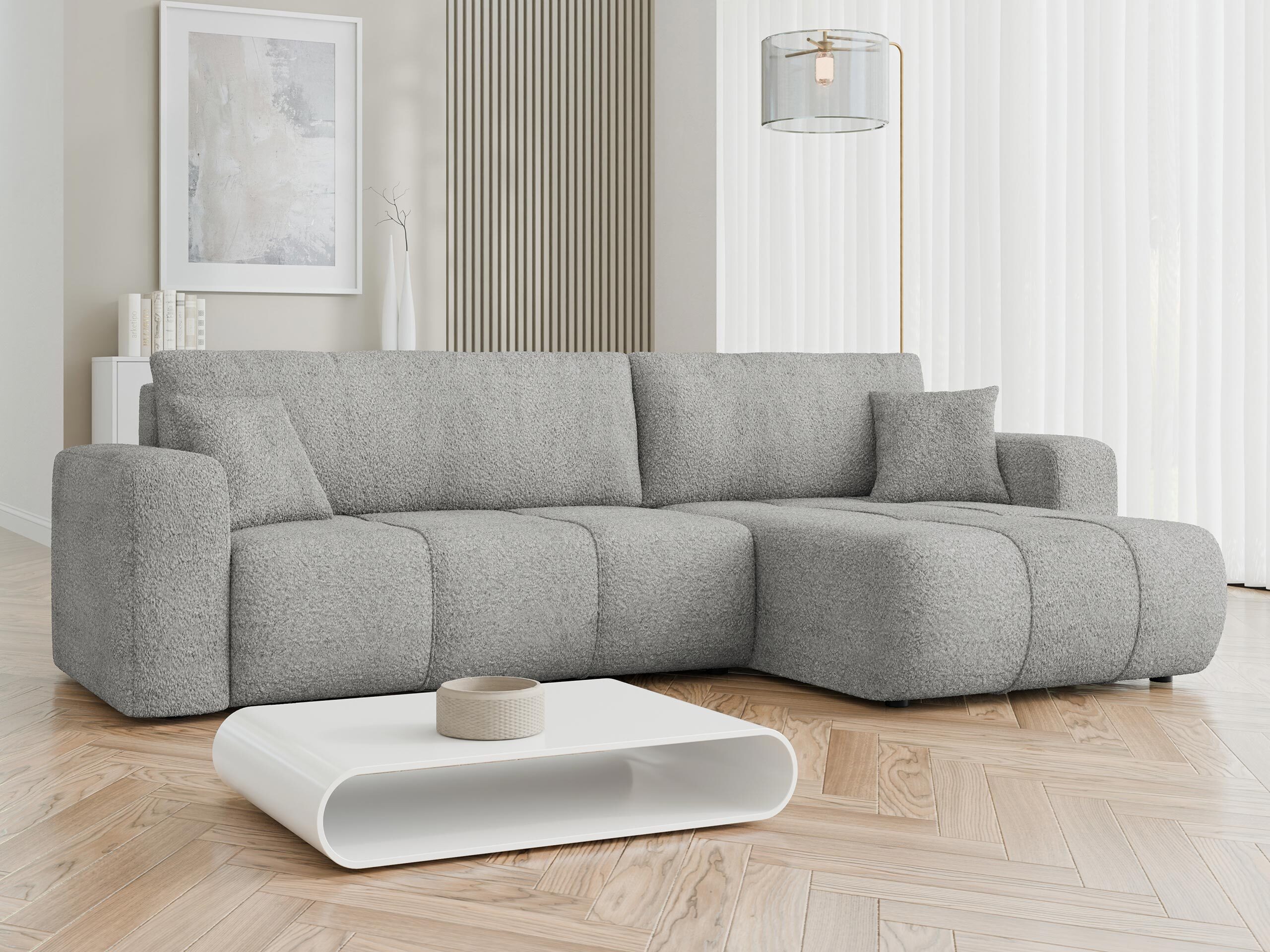 Canapé d'angle Comfivo Laurus I (Coral 75)